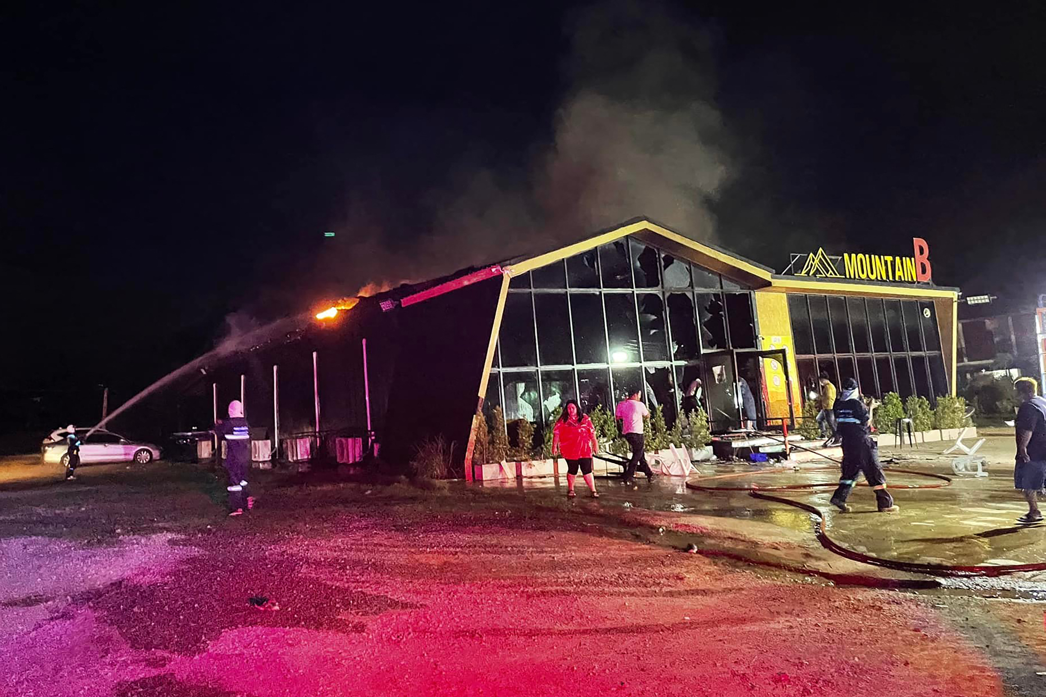 A fire tore through a Thai nightclub early August 5 killing at least 13 people and injuring 40, a rescue services official said