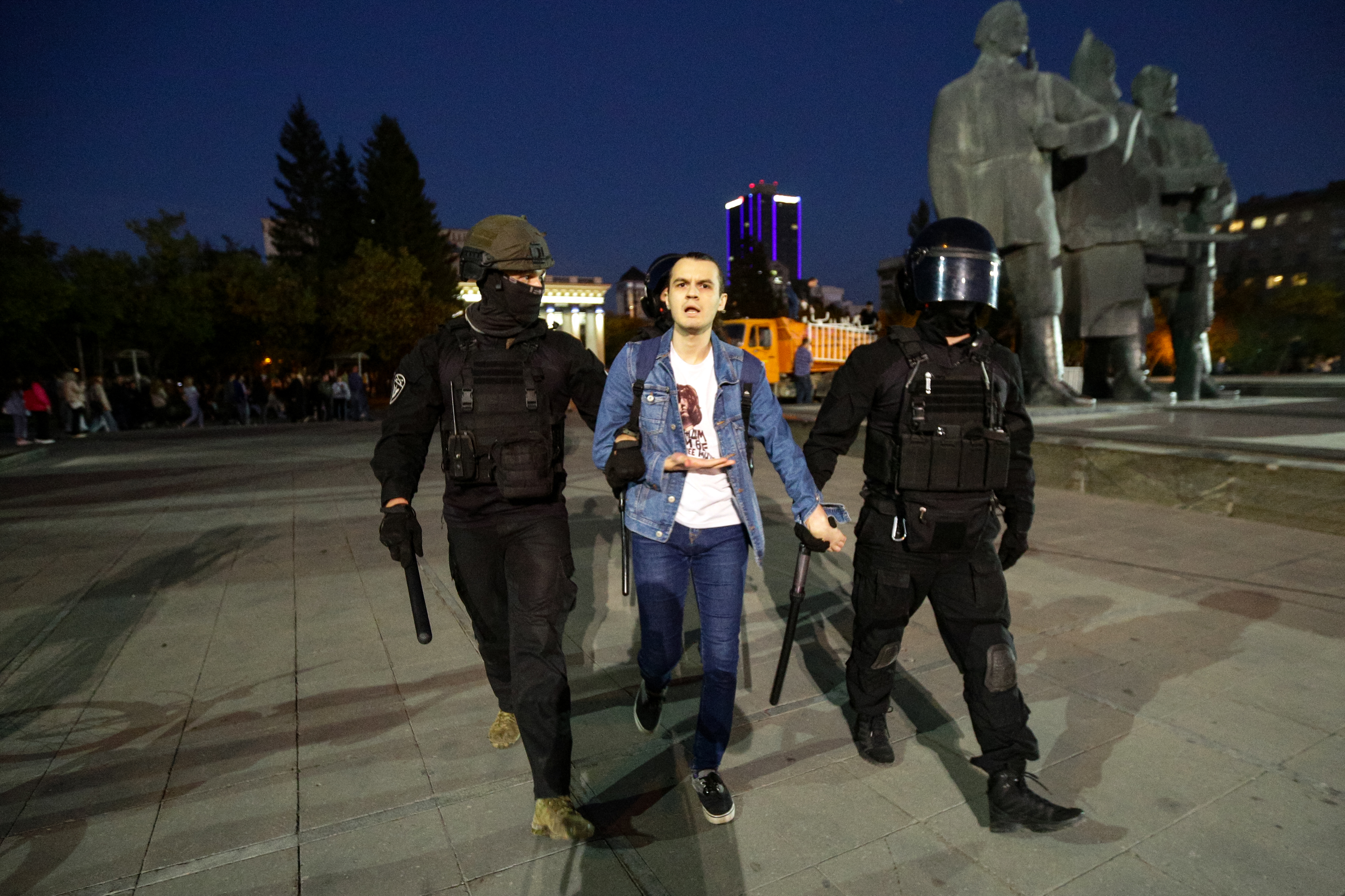 Russia protests