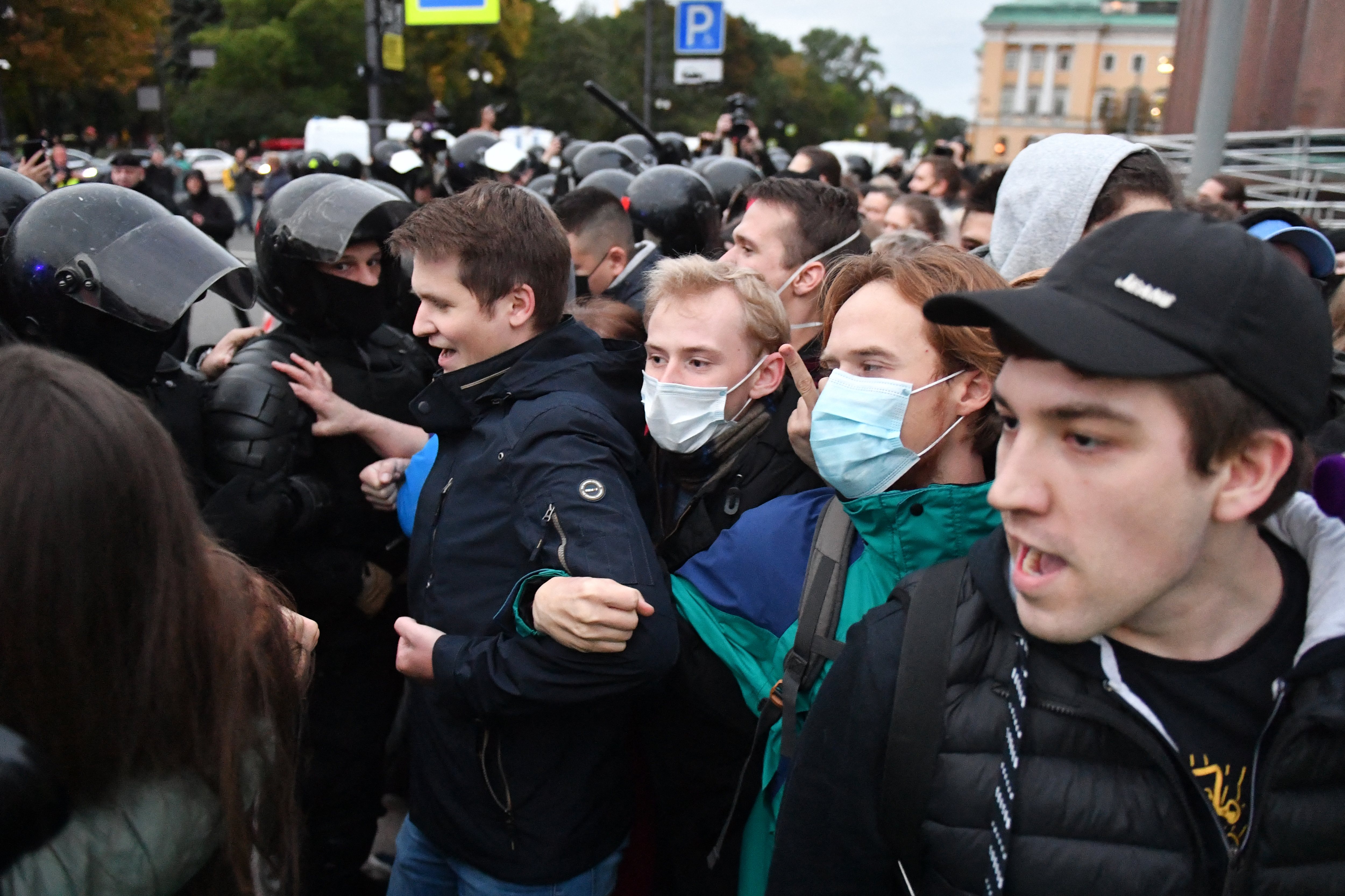 Russia protests