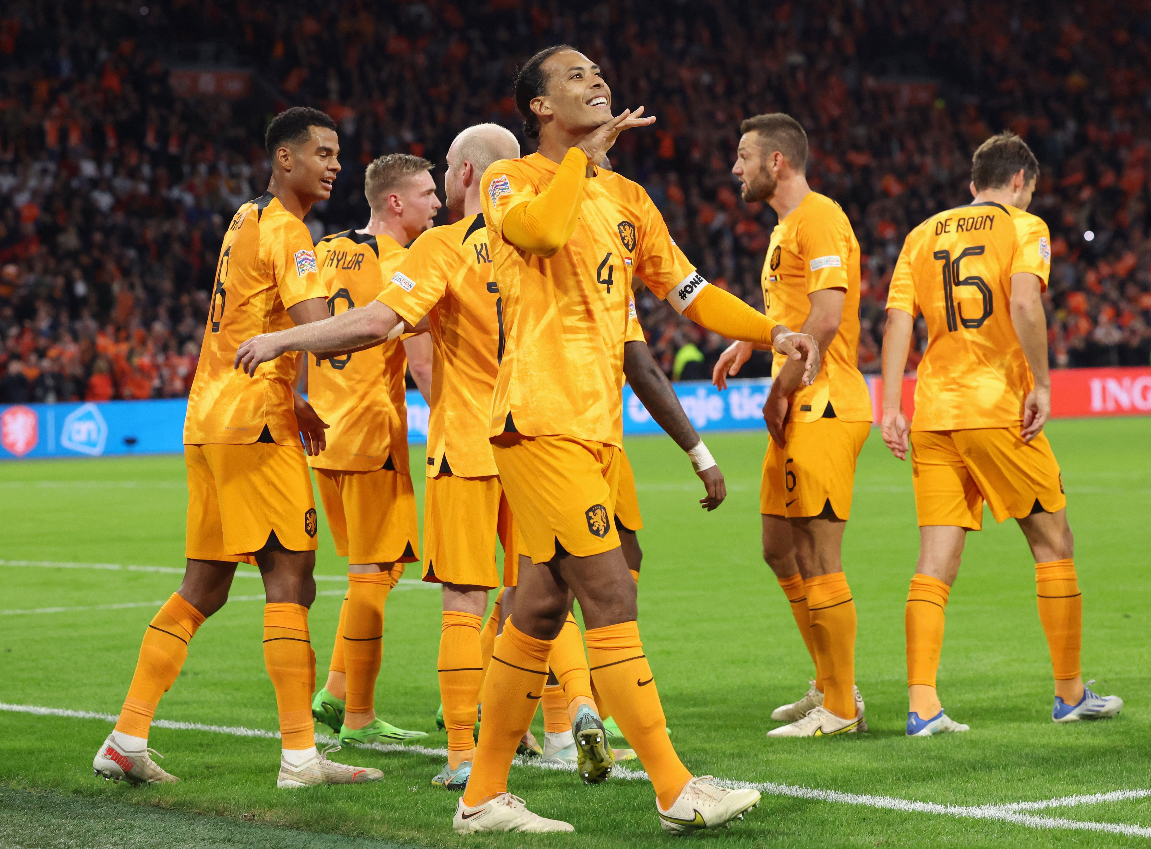 Virgil van Dijk Netherlands