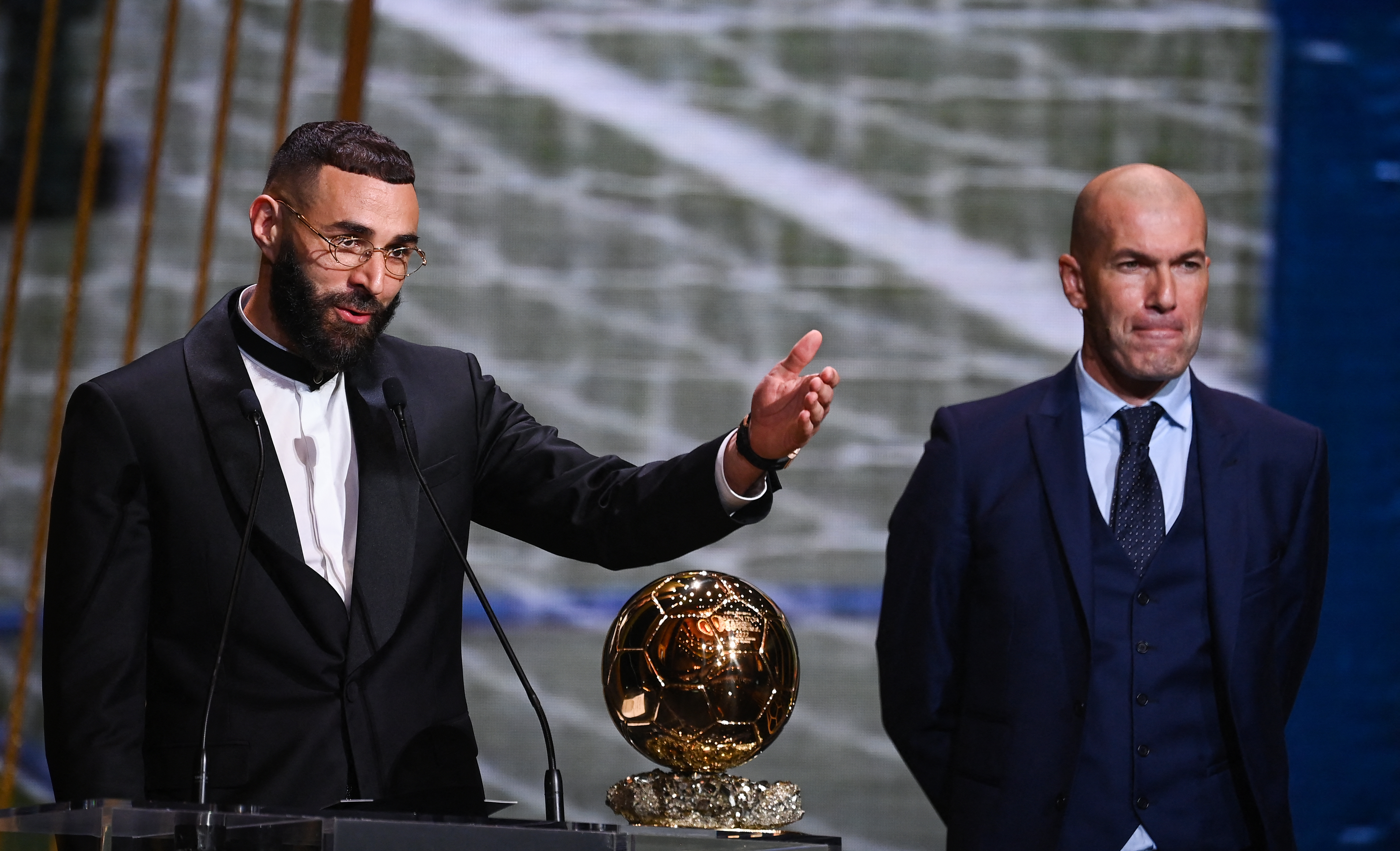 Benzema and Zidane