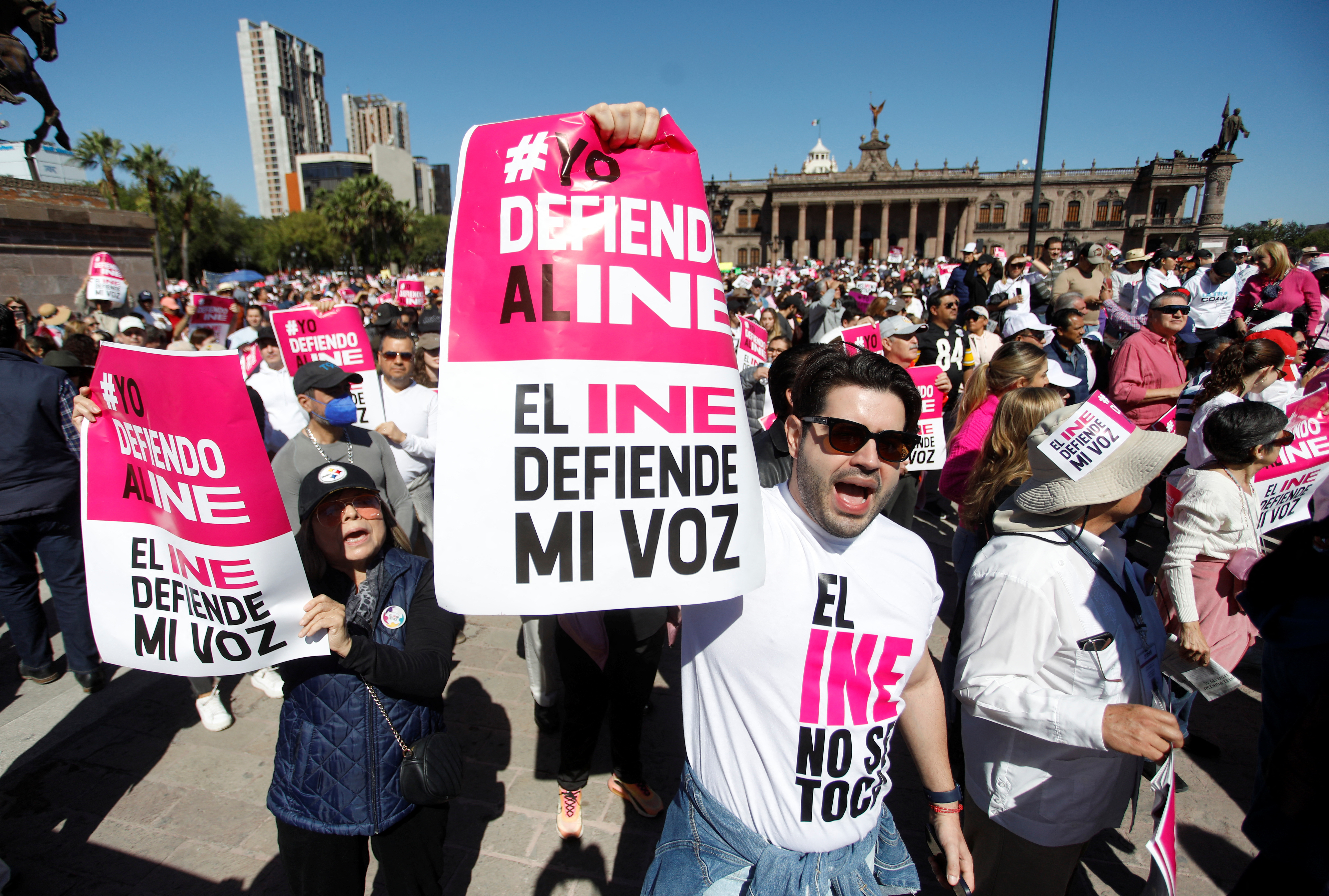 Mexico Protest Election Authority