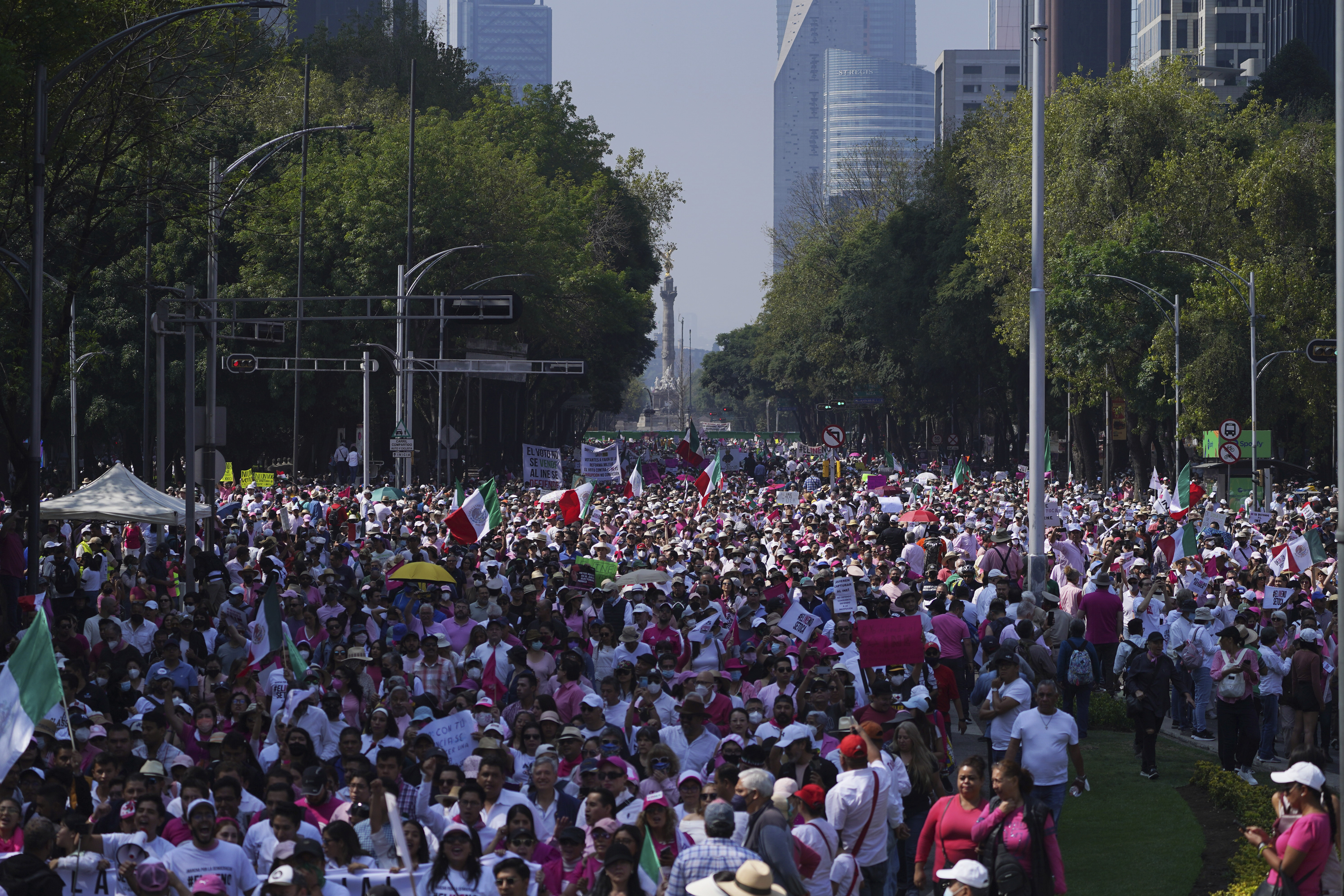 Mexico Protest Election Authority