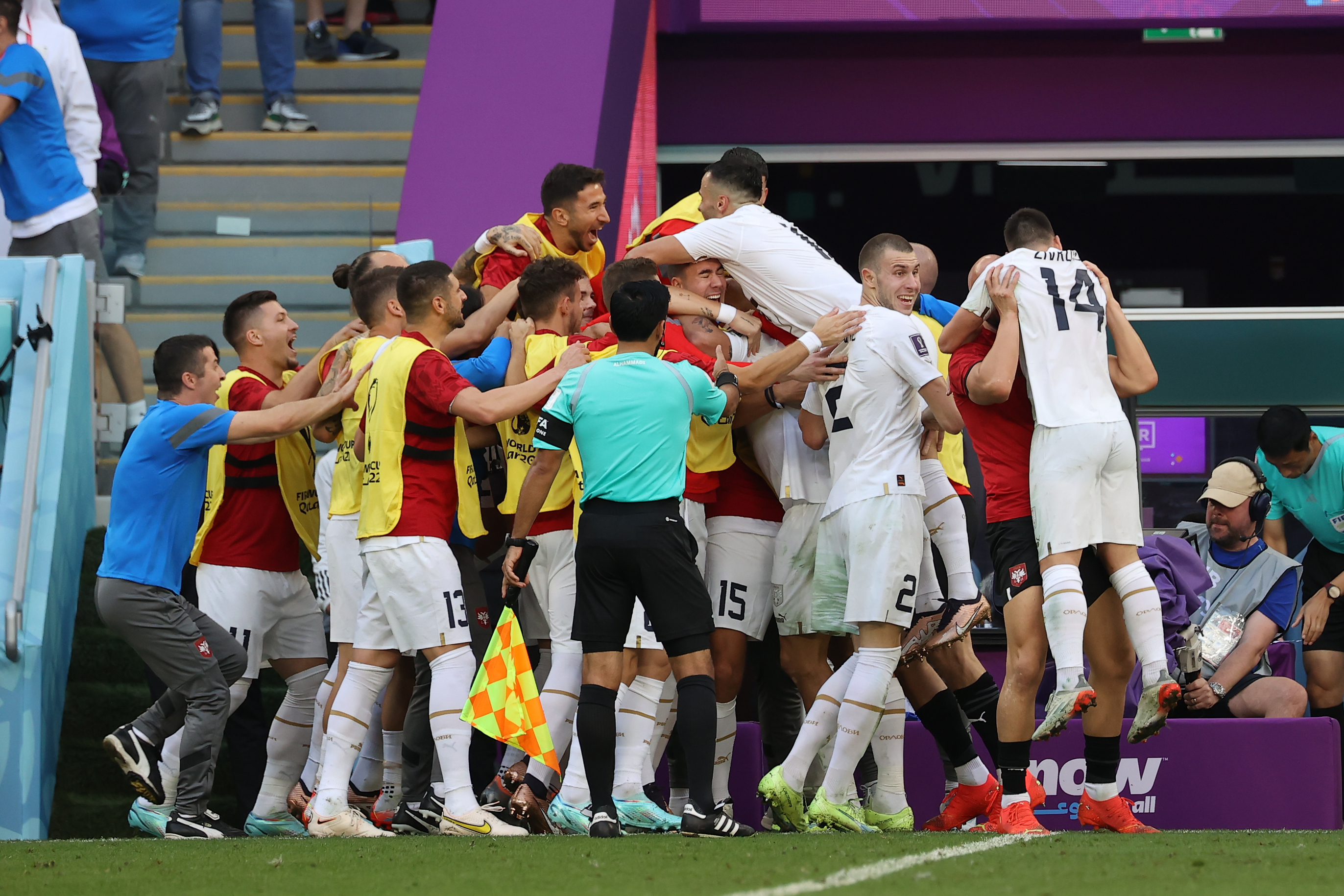 Cameroon vs Serbia, Group G, FIFA World Cup 2022, November 27, at Al Janoub Stadium in Doha, Qatar
