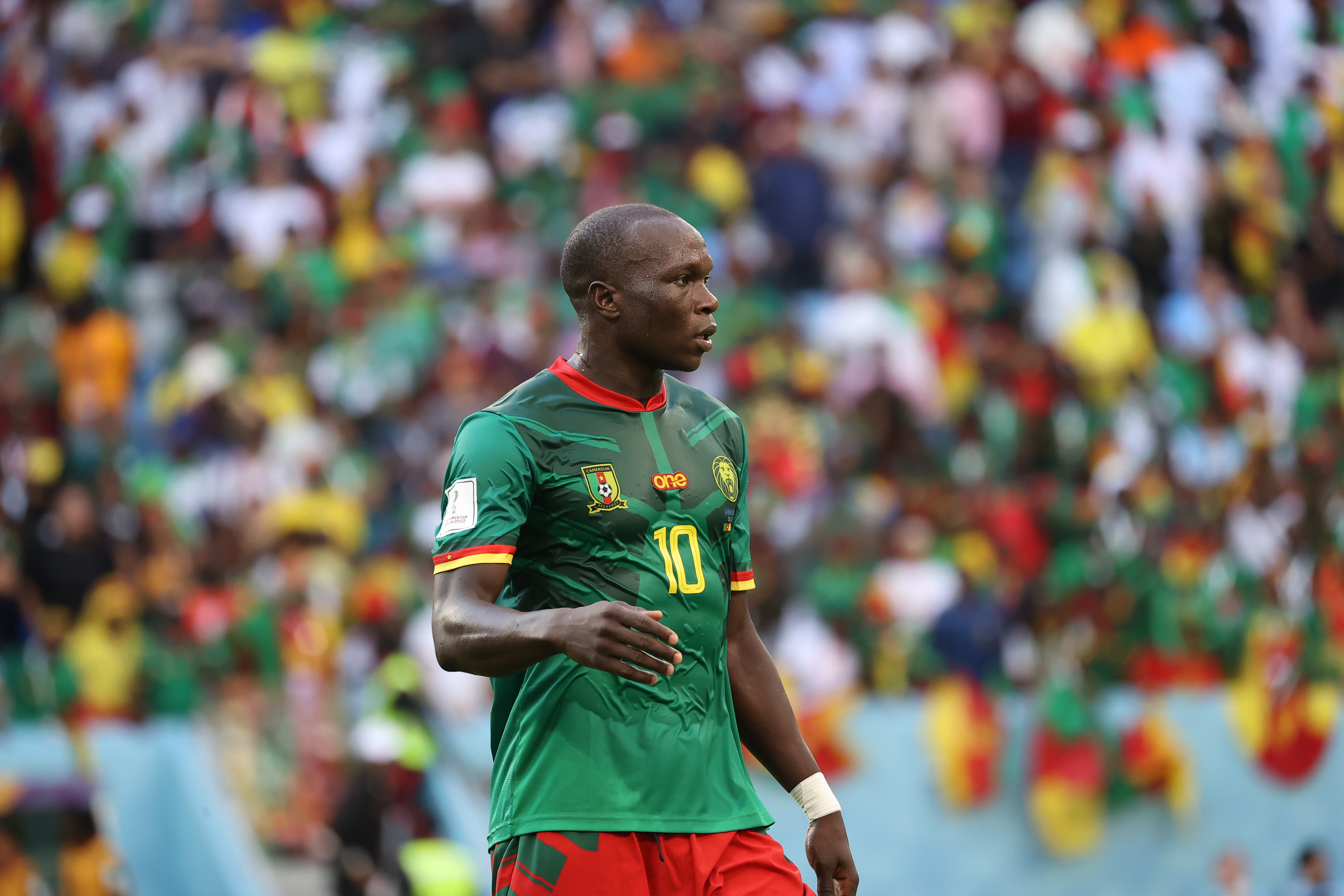 Vincent Aboubakar, who came on as a substitute against Serbia, scored Cameroon’s second and assisted their third