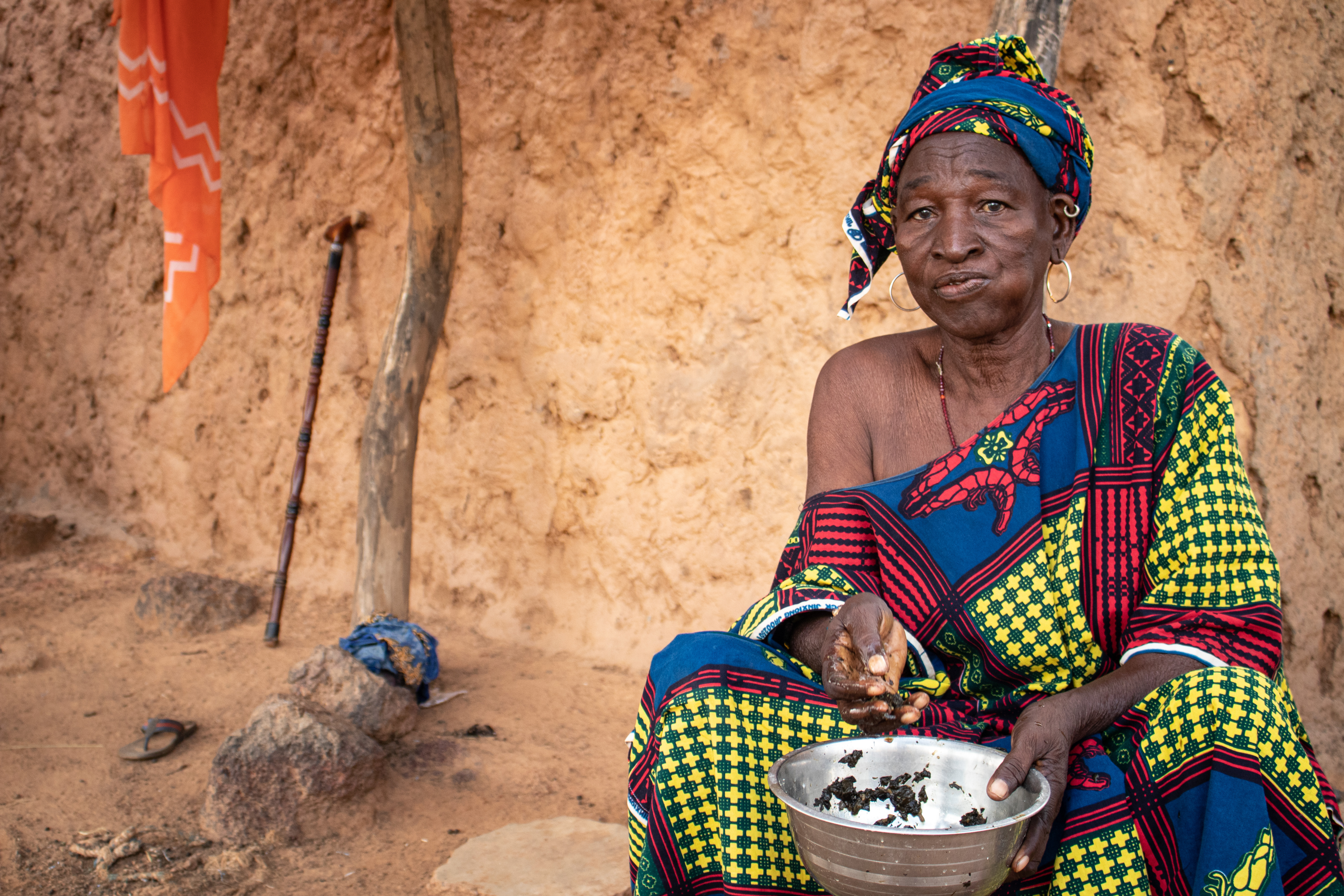 Burkina Faso displaced families