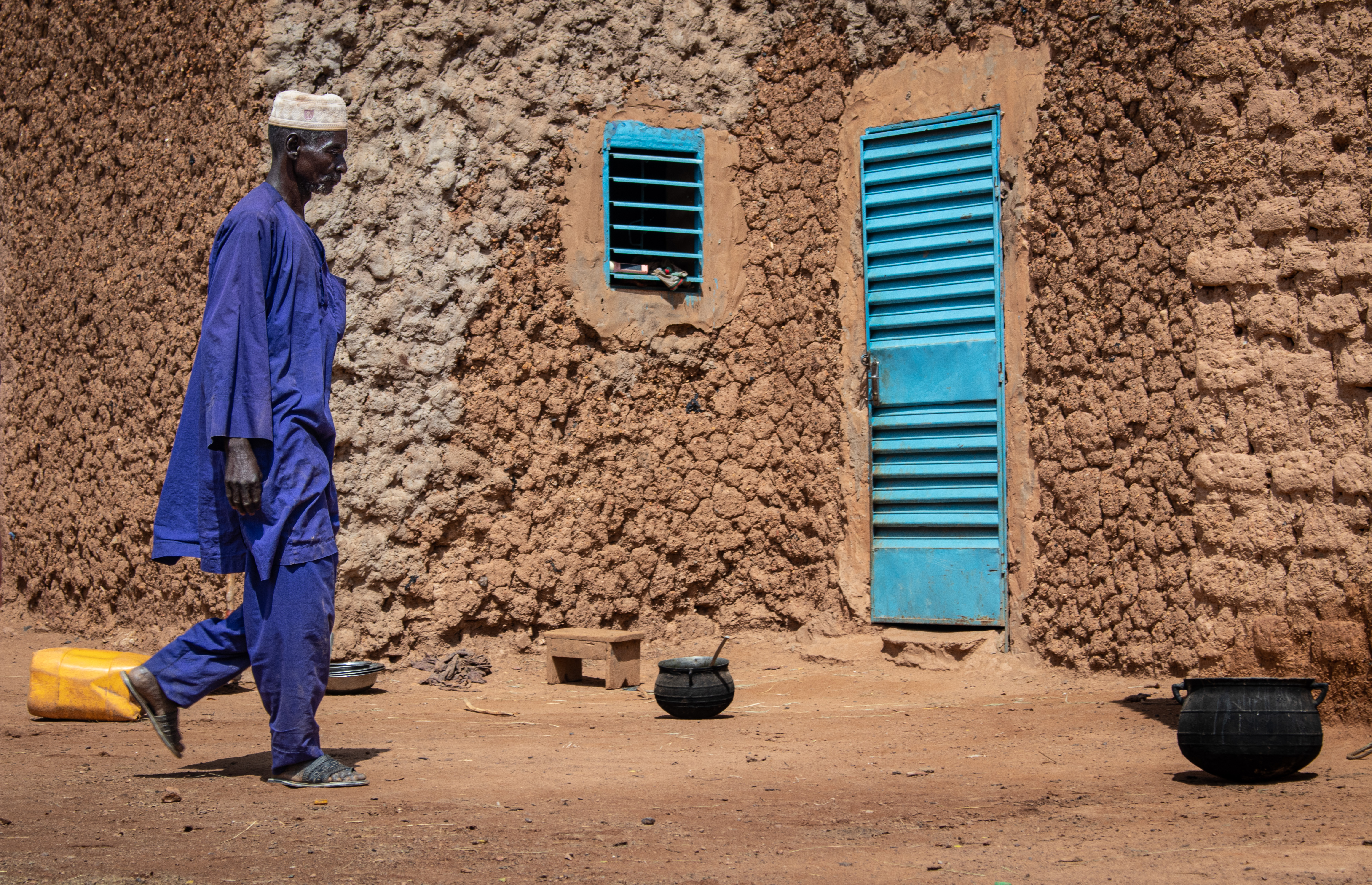 Burkina Faso displaced families