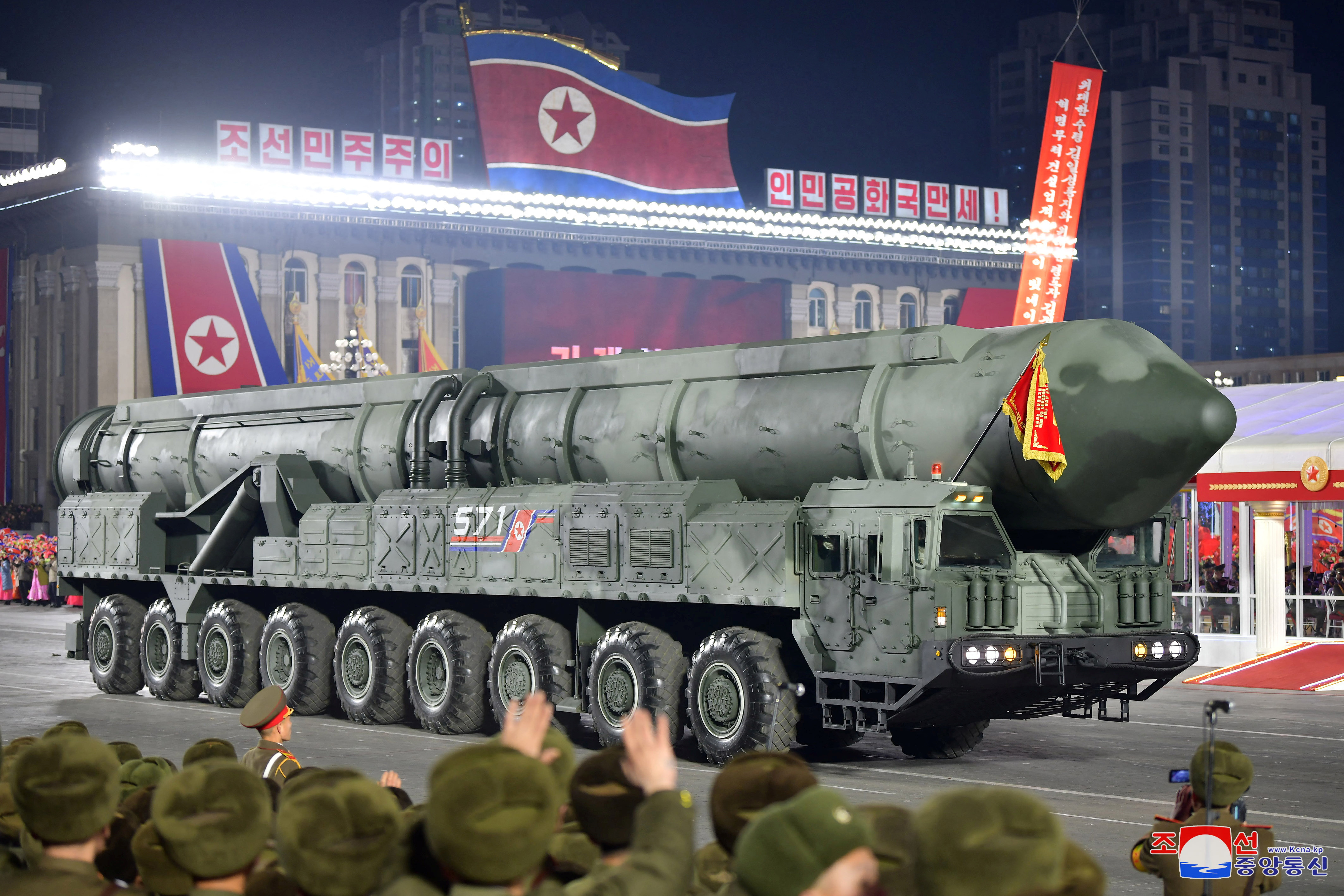 North Korea military parade
