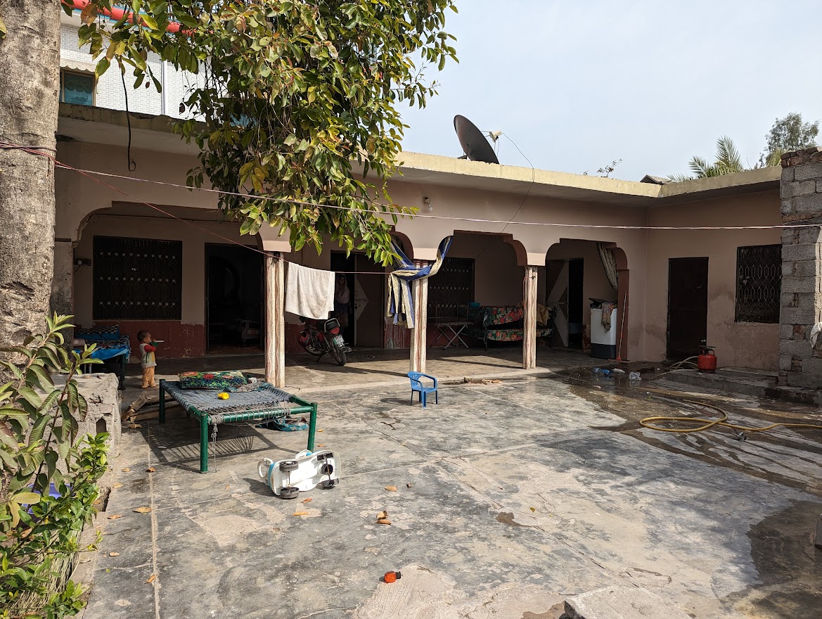 Zubeida and her husband saved to build their home out of mud, then concrete. Today, she and her youngest son occupy just the pantry in the two-bedroom house