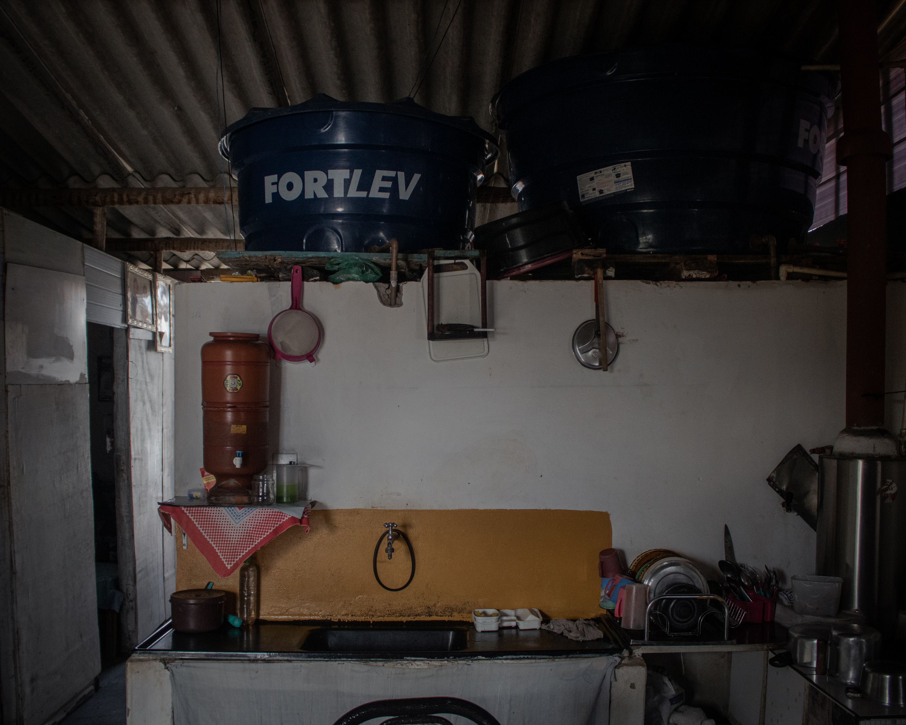 A photo of Mariele’s kitchen.