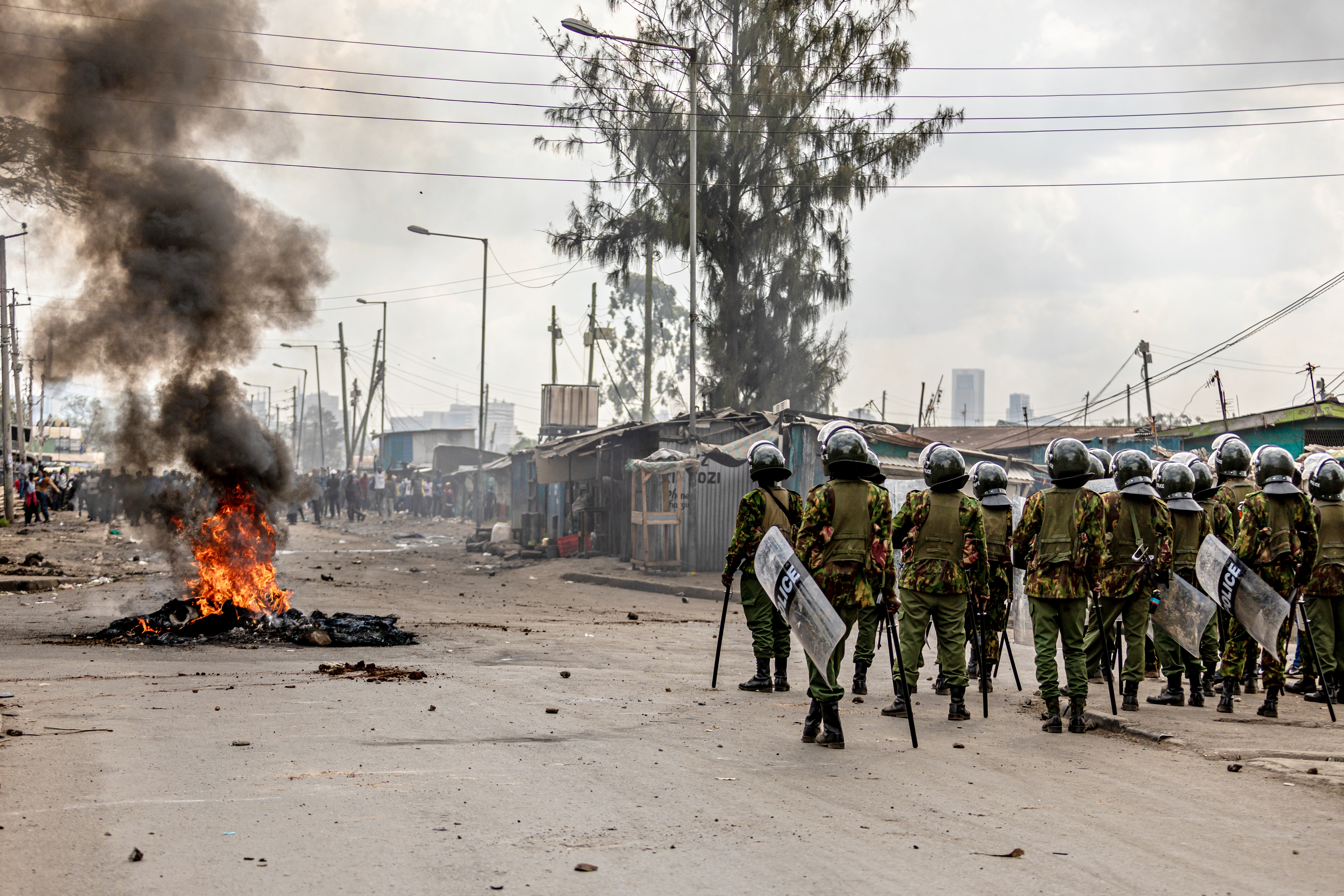 A wave of protests rocked Kenya’s capital city Nairobi on Wednesday, July 12.