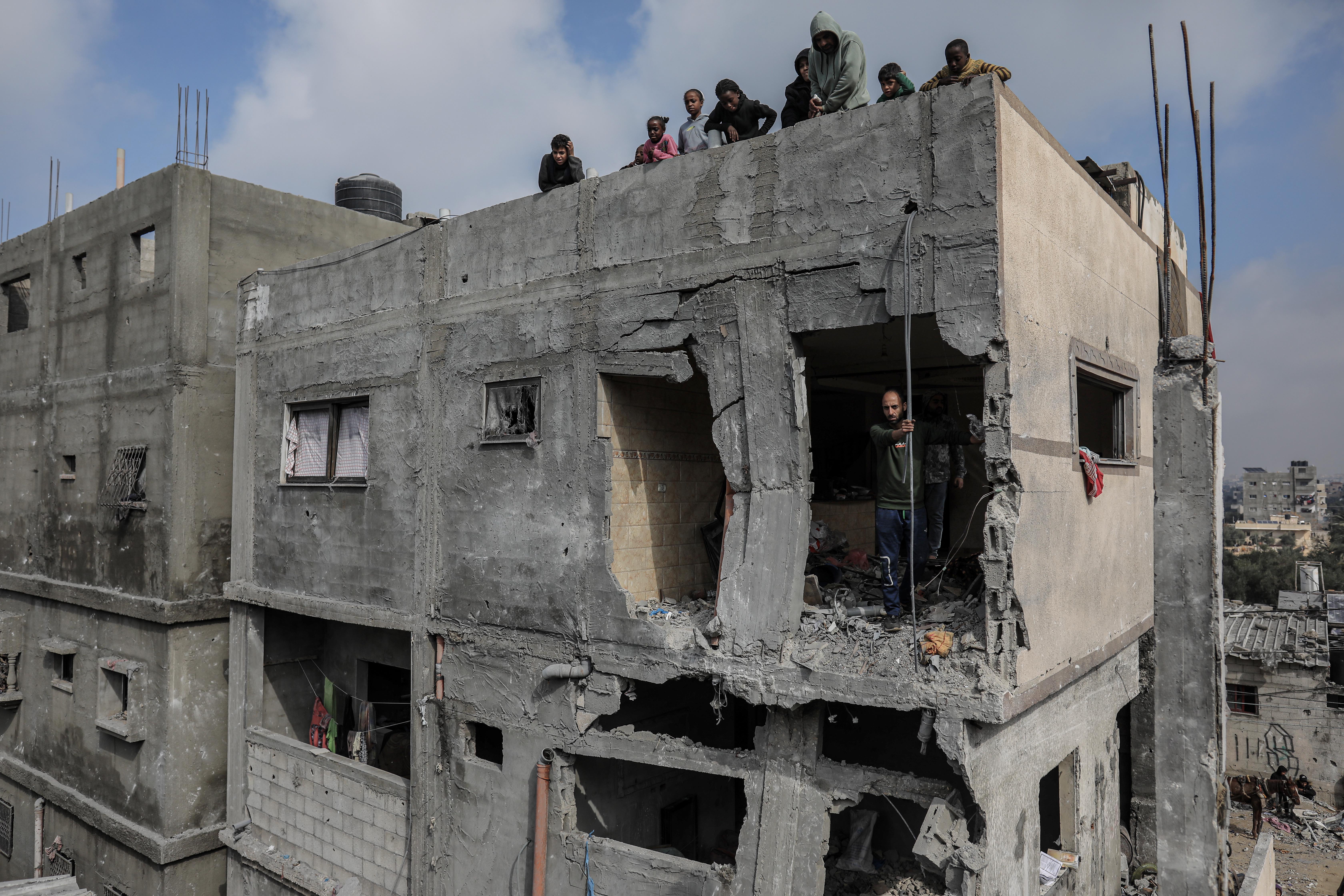 Air strikes in Deir el Balah