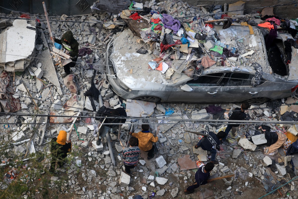 bombardment on Rafah