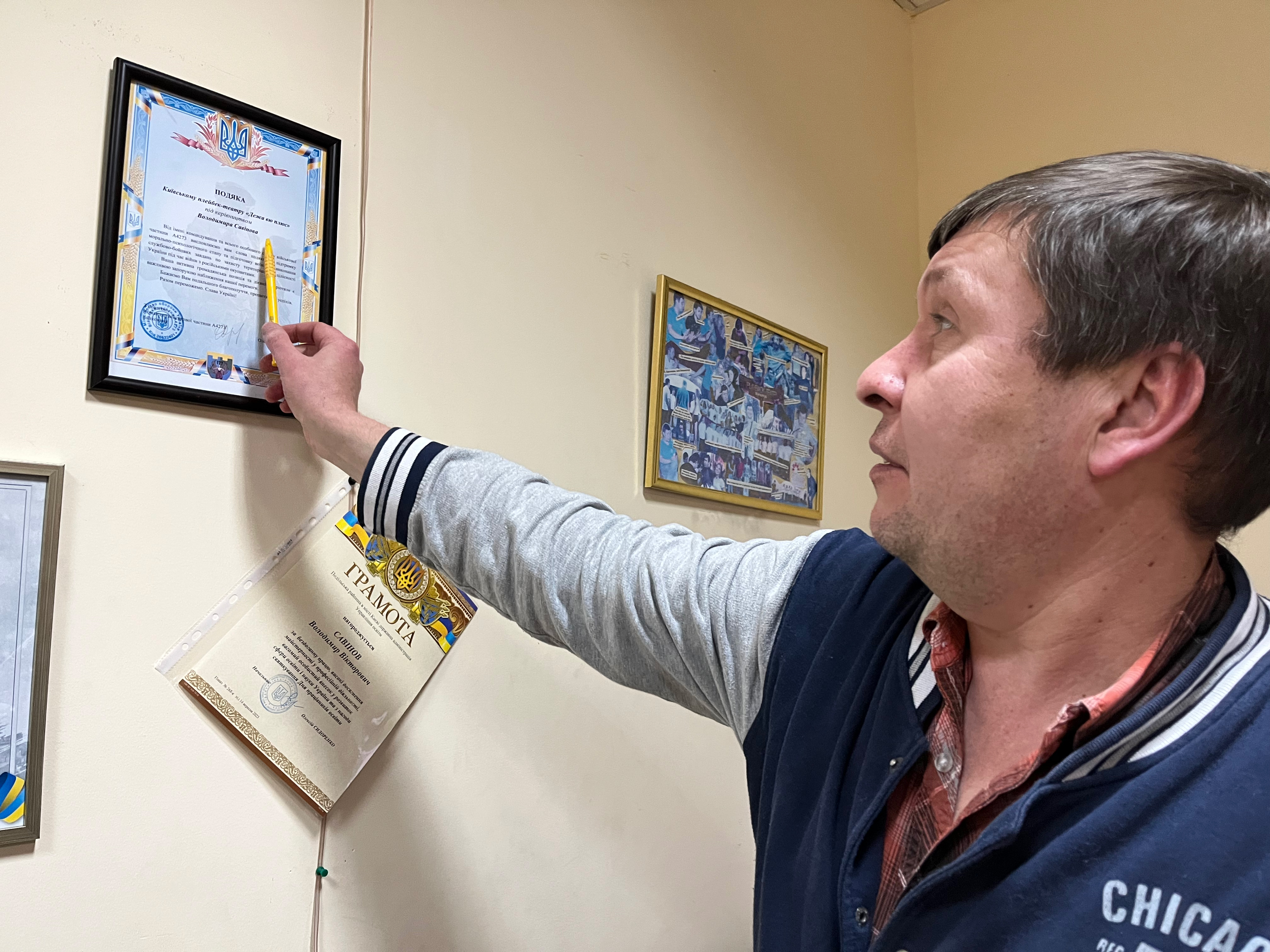 Volodymyr Savinov, a Ukrainian psychologist, says there is just one psychologist for every 100,000 people