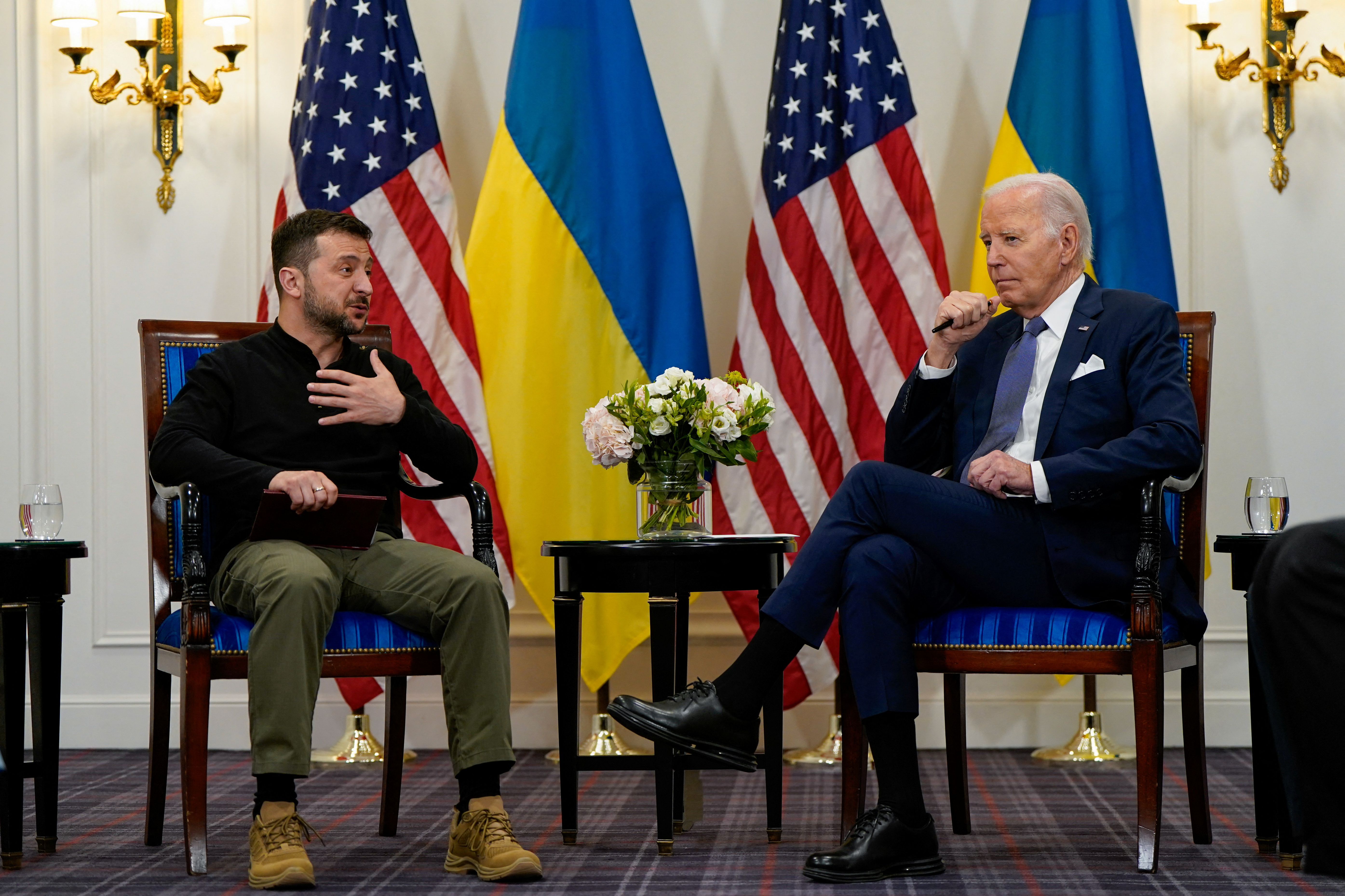 Biden and Zelenskyy