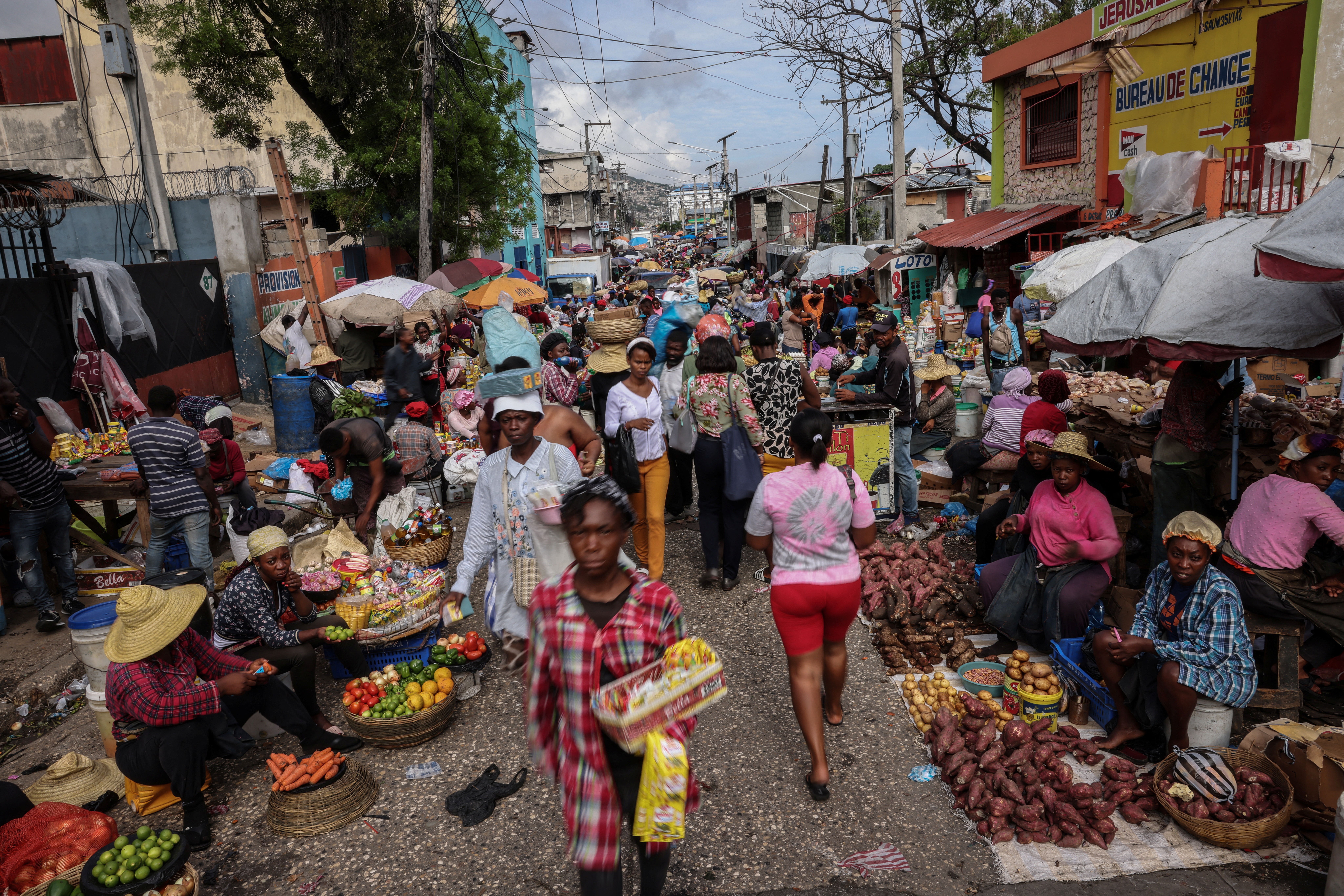 Violence and hunger in Haiti