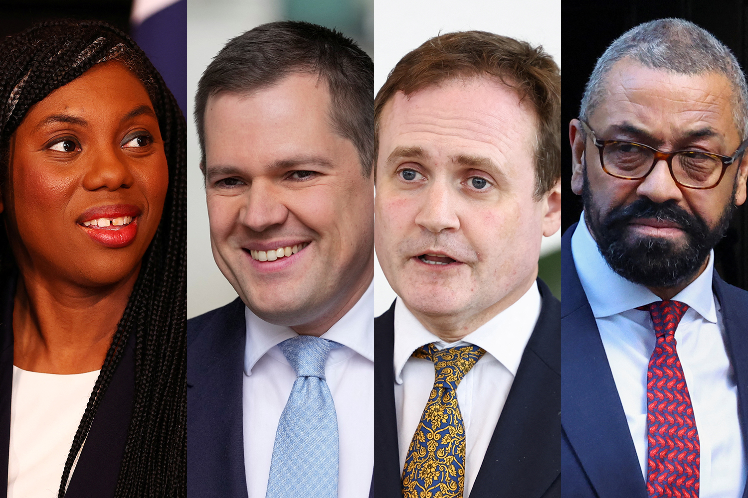 Robert Jenrick, Kemi Badenoch, James Cleverly, Tom Tugendhat