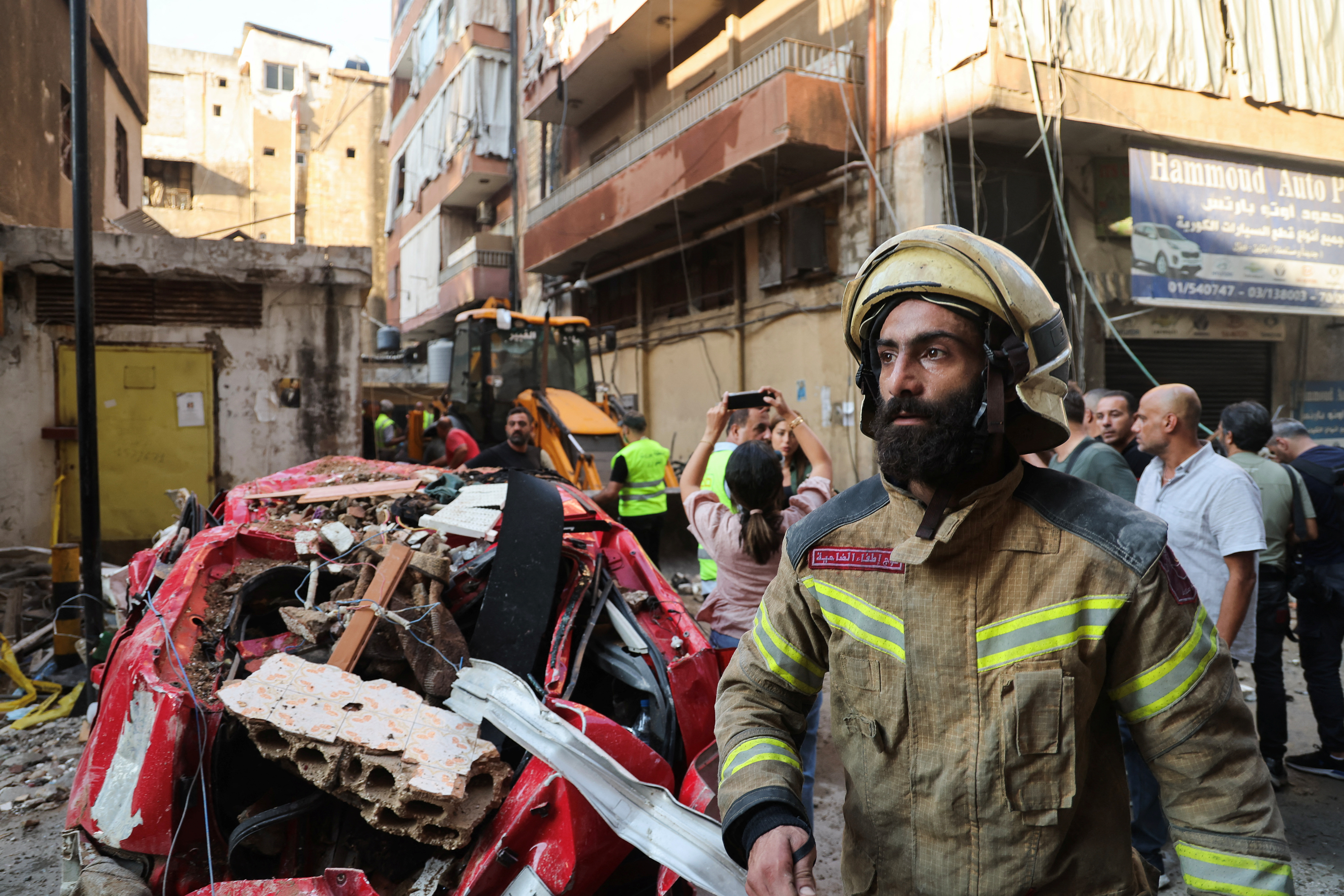 Israeli strike on southern Beirut