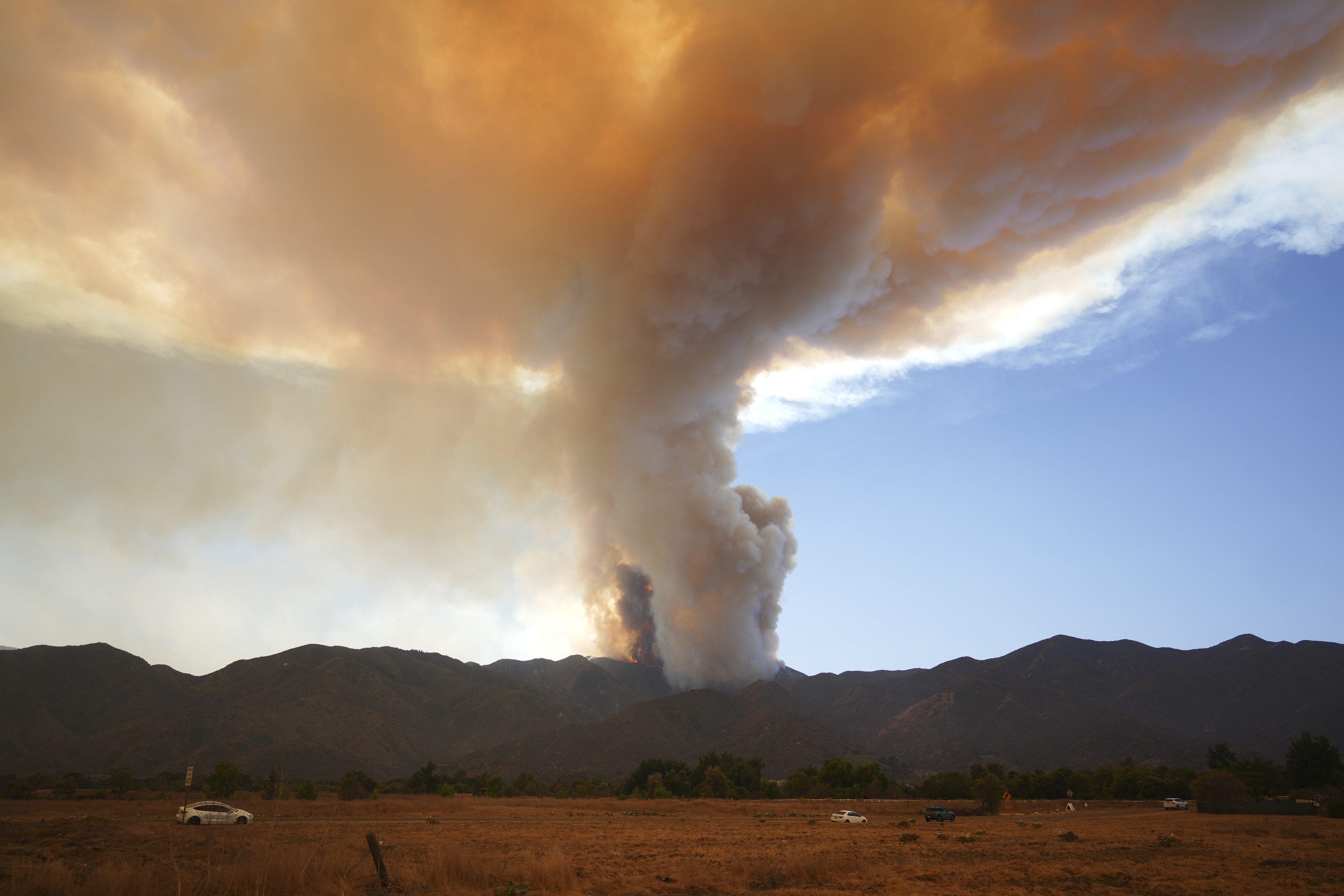 Wildfires burn out of control in Southern California