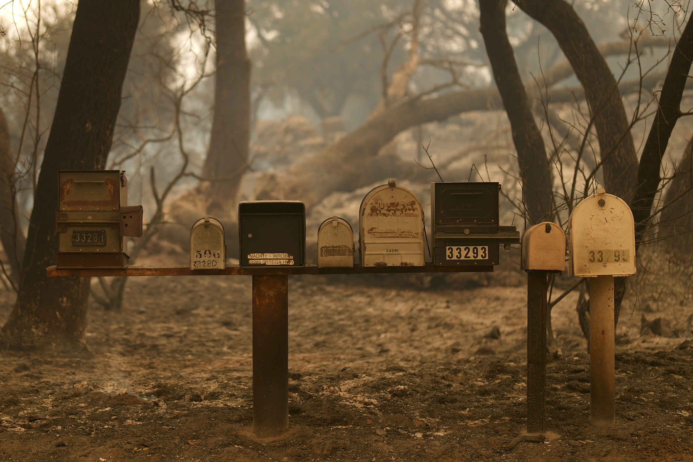 Wildfires burn out of control in Southern California