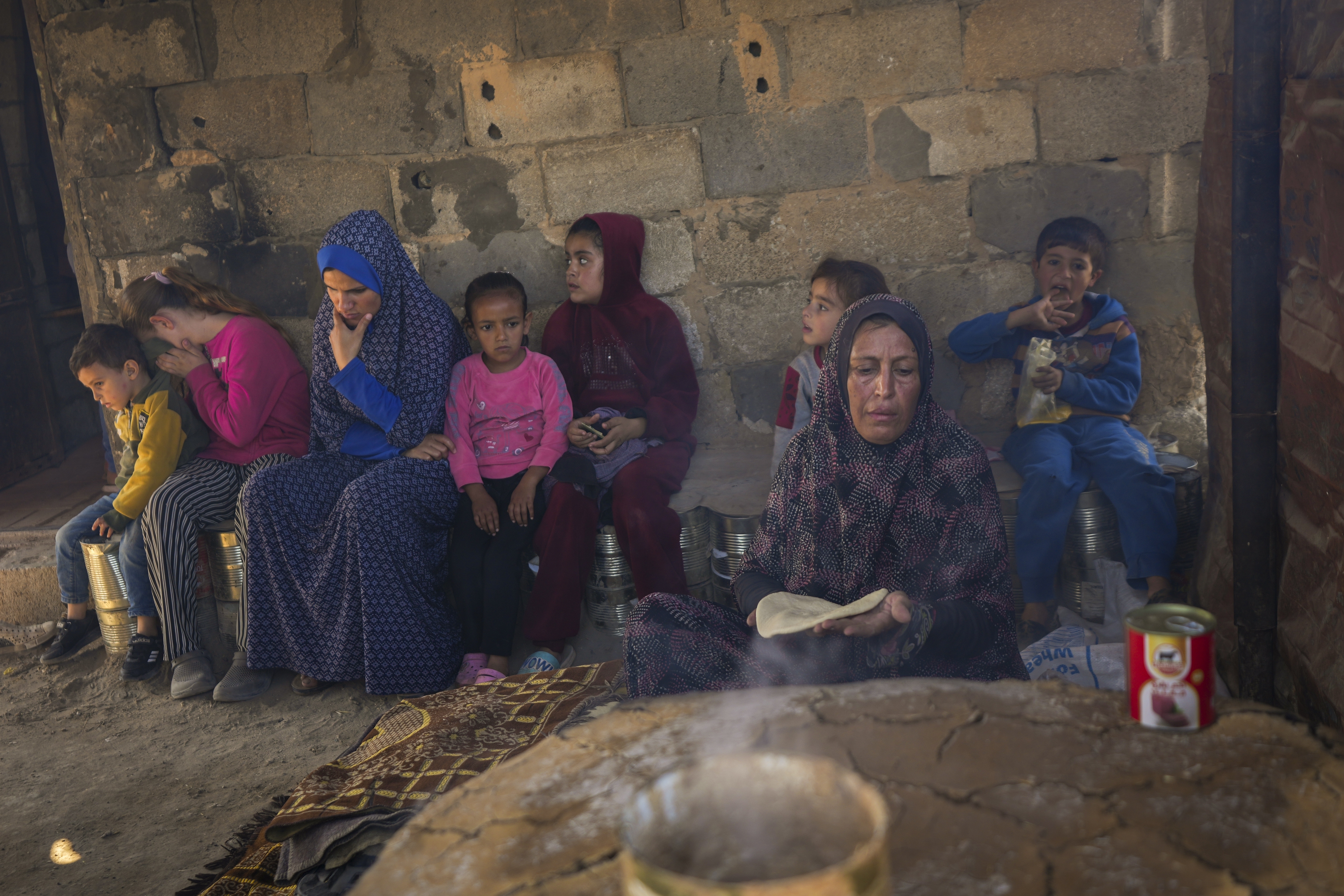 In Gaza's crowded tent camps, women wrestle with a life stripped of privacy