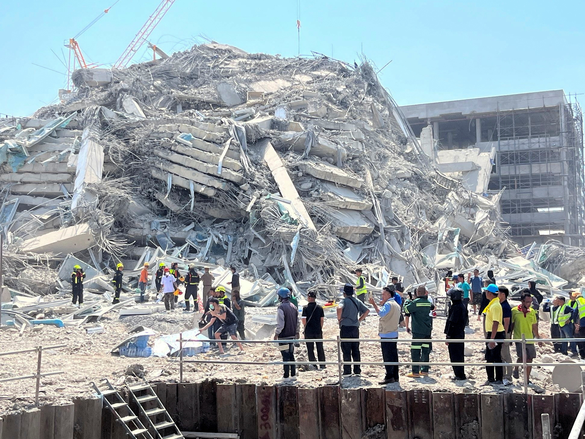 Bangkok destruction