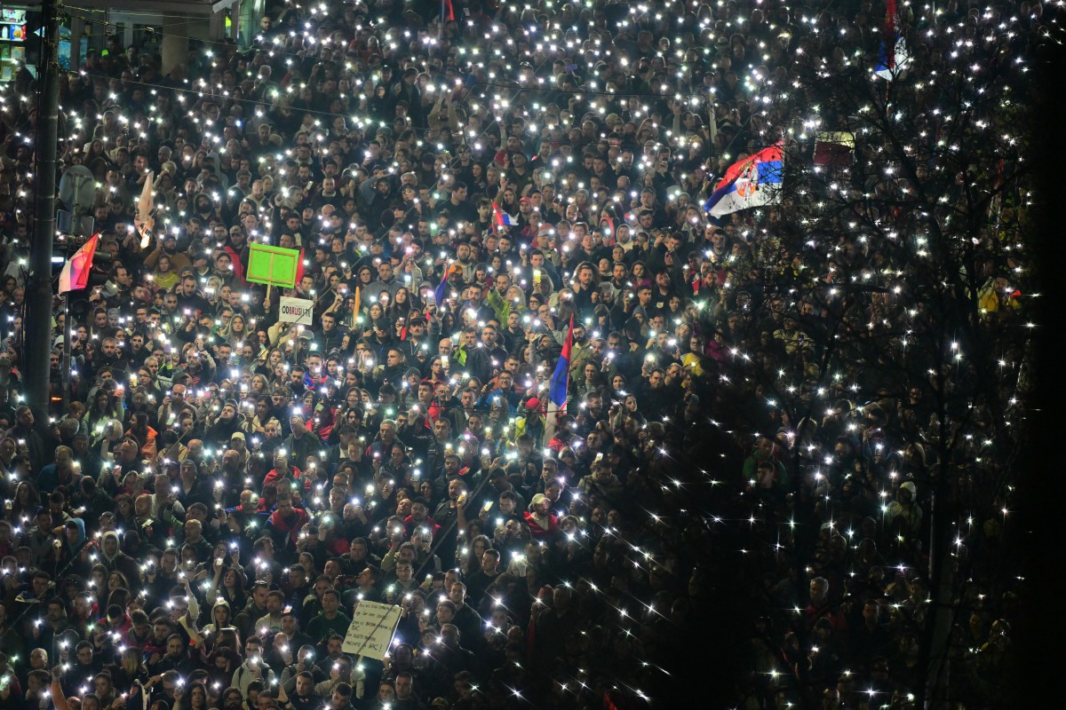 Serbia Protest Tensions