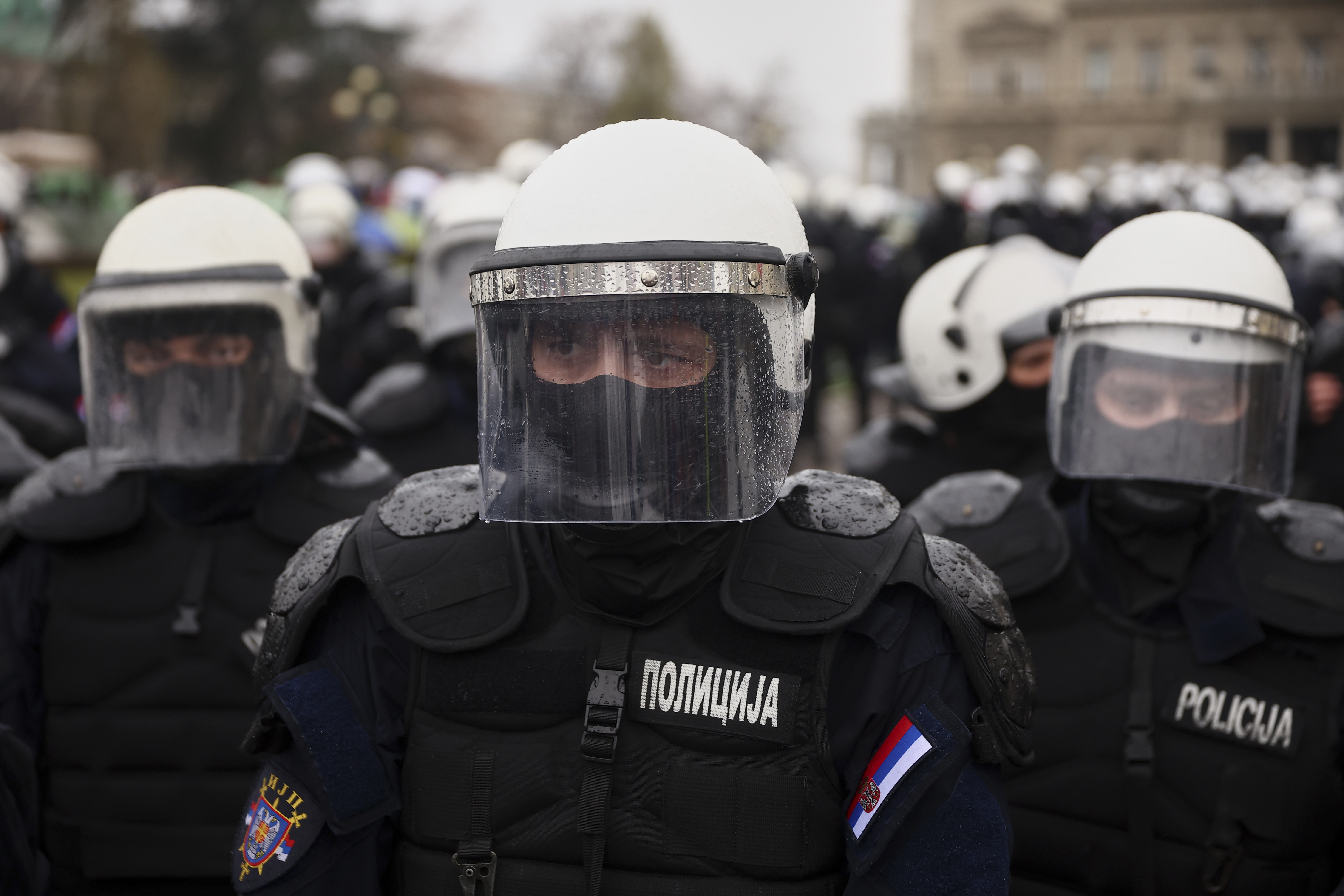 Serbia Protest Tensions