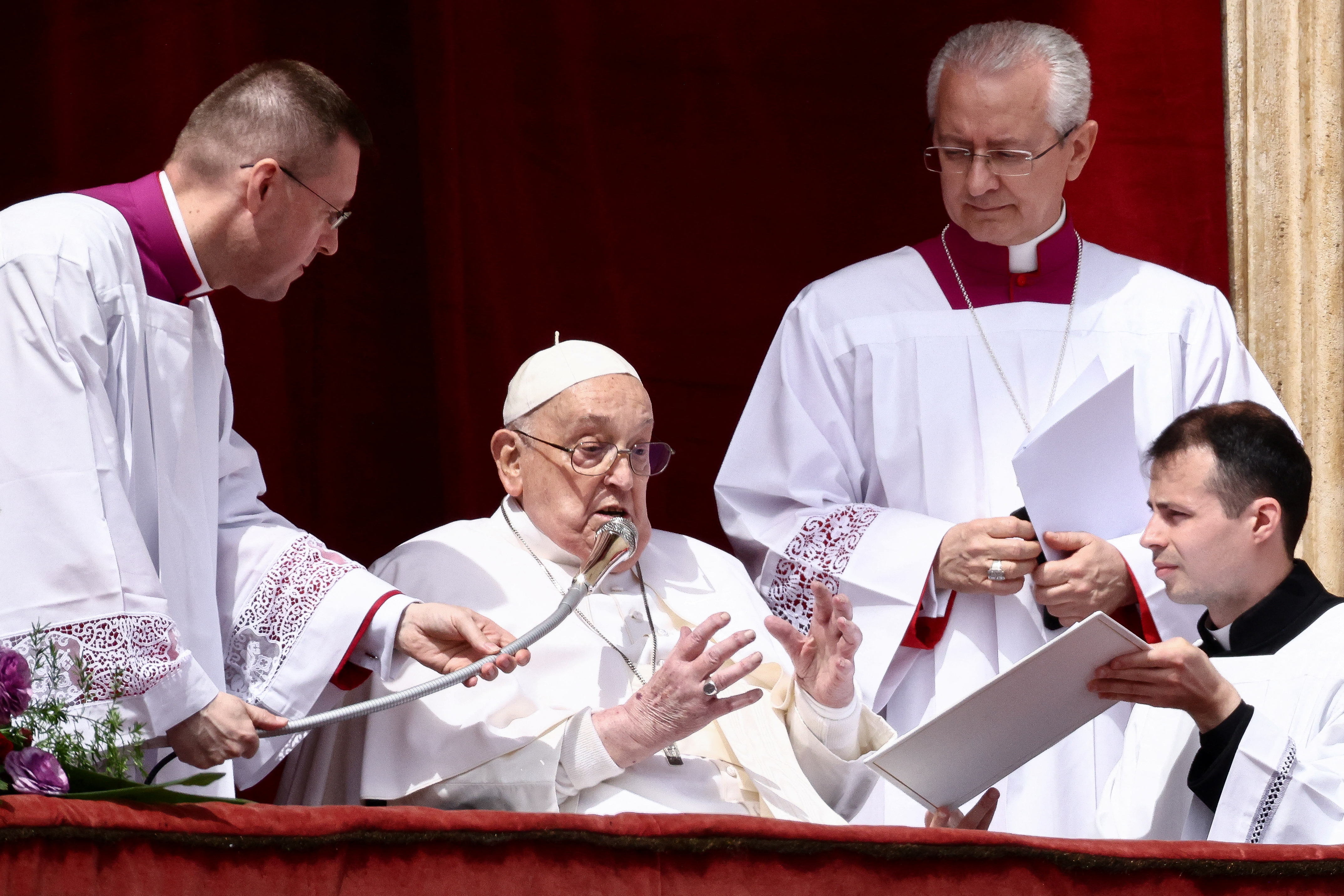Pope Francis on Easter Sunday