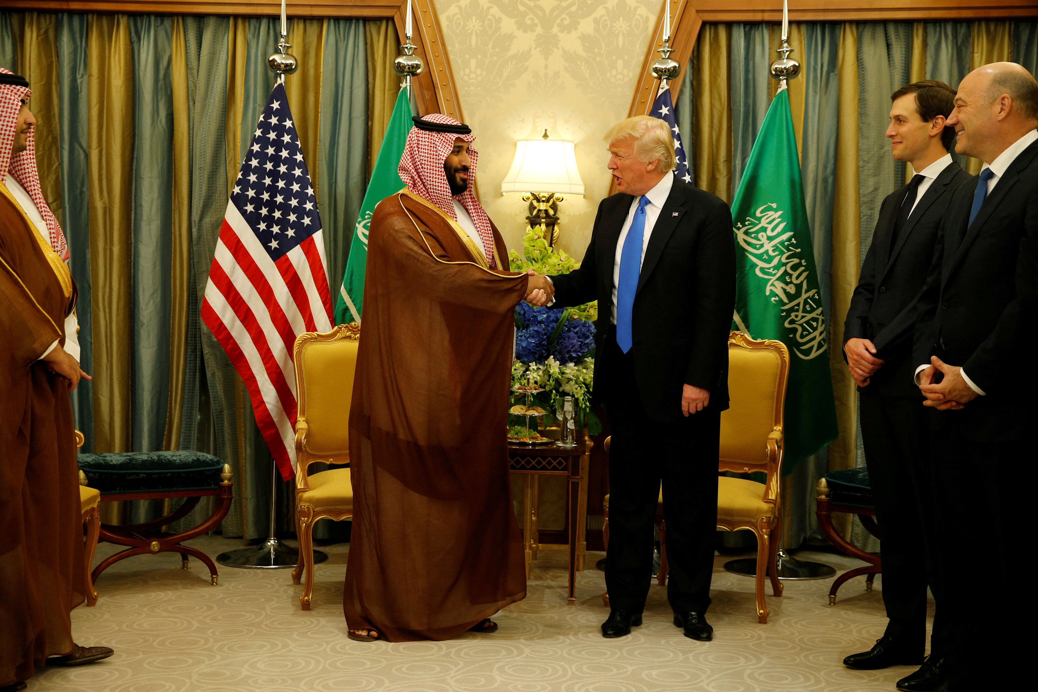trump and mbs