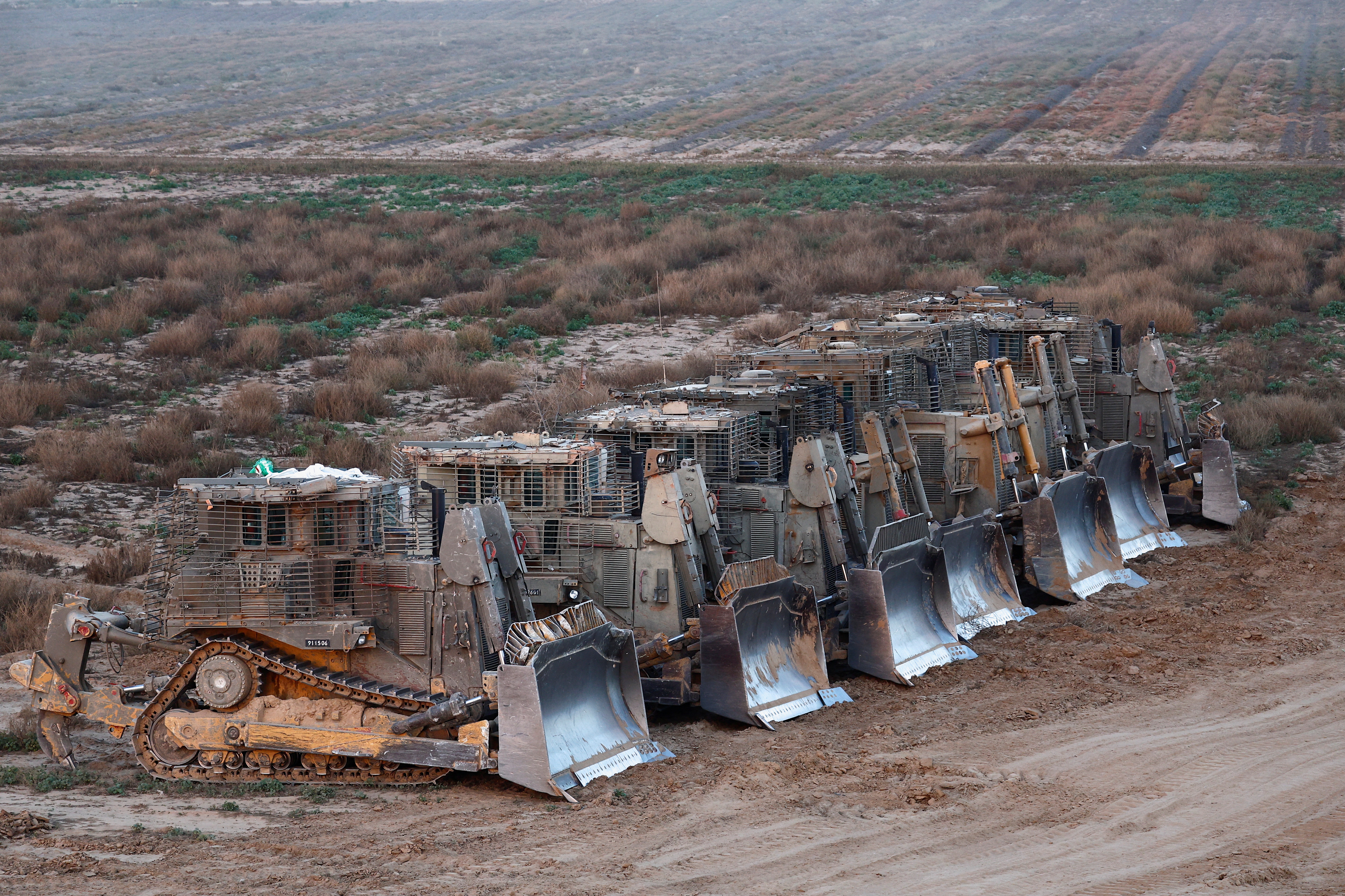 D9 bulldozers