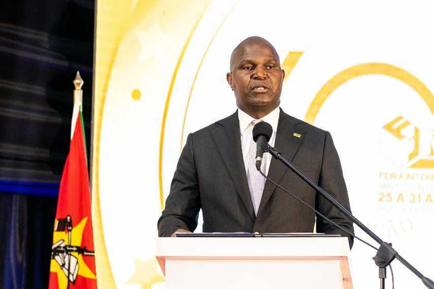 Mozambican President Daniel Chapo