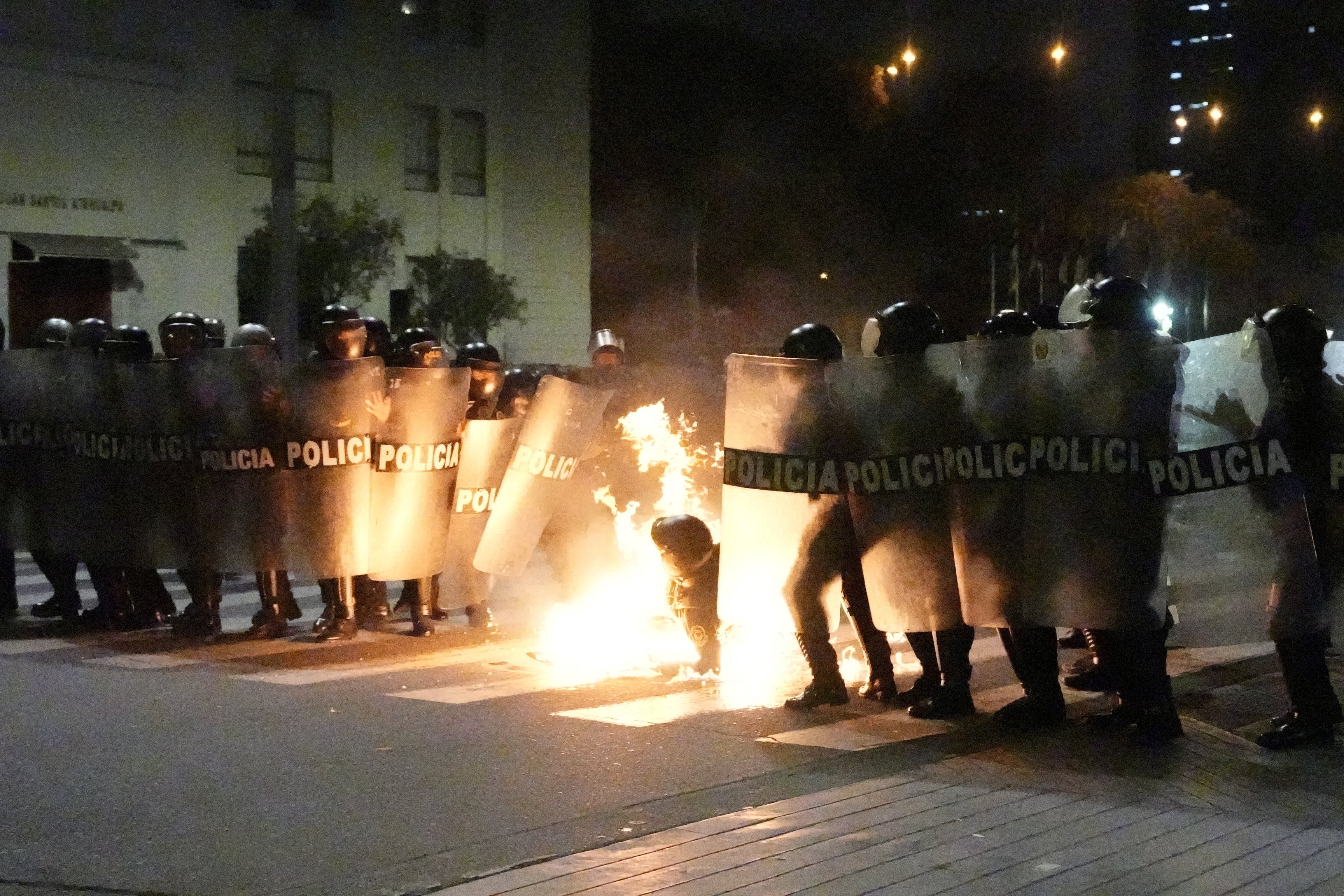 At least 19 injured in Peru anti-government protests