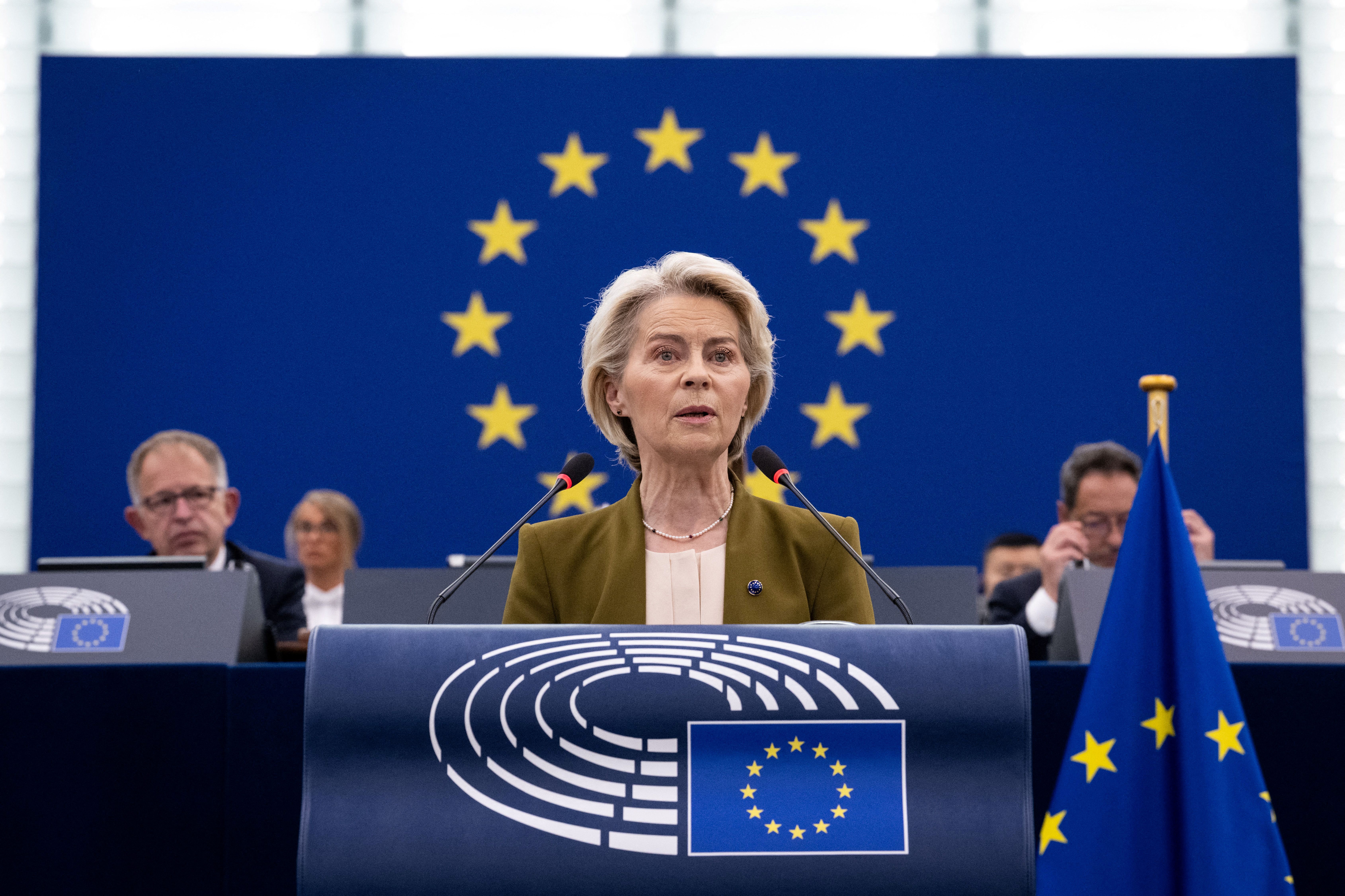 EU Commission President Ursula von der Leyen