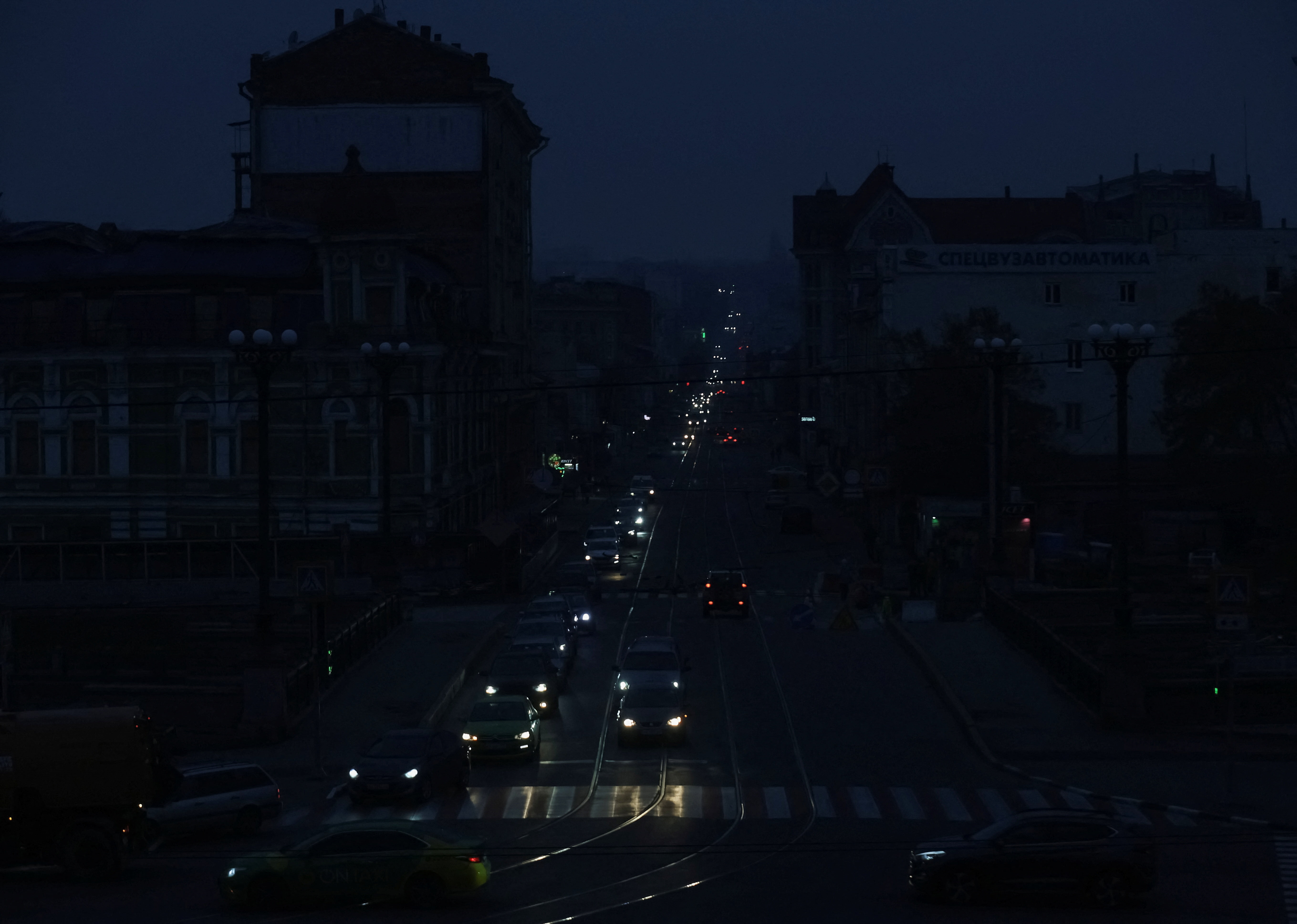 Ukraine blackout