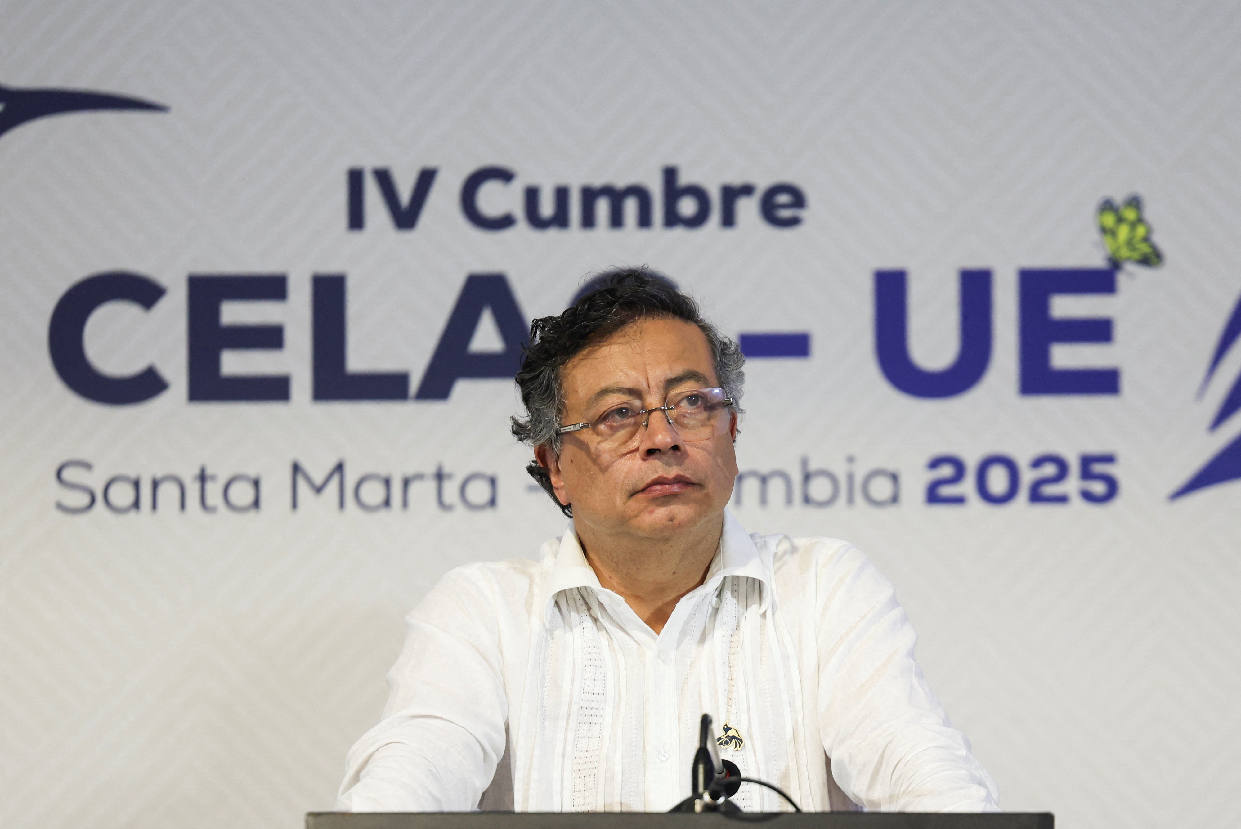Gustavo Petro at EU-CELAC conference