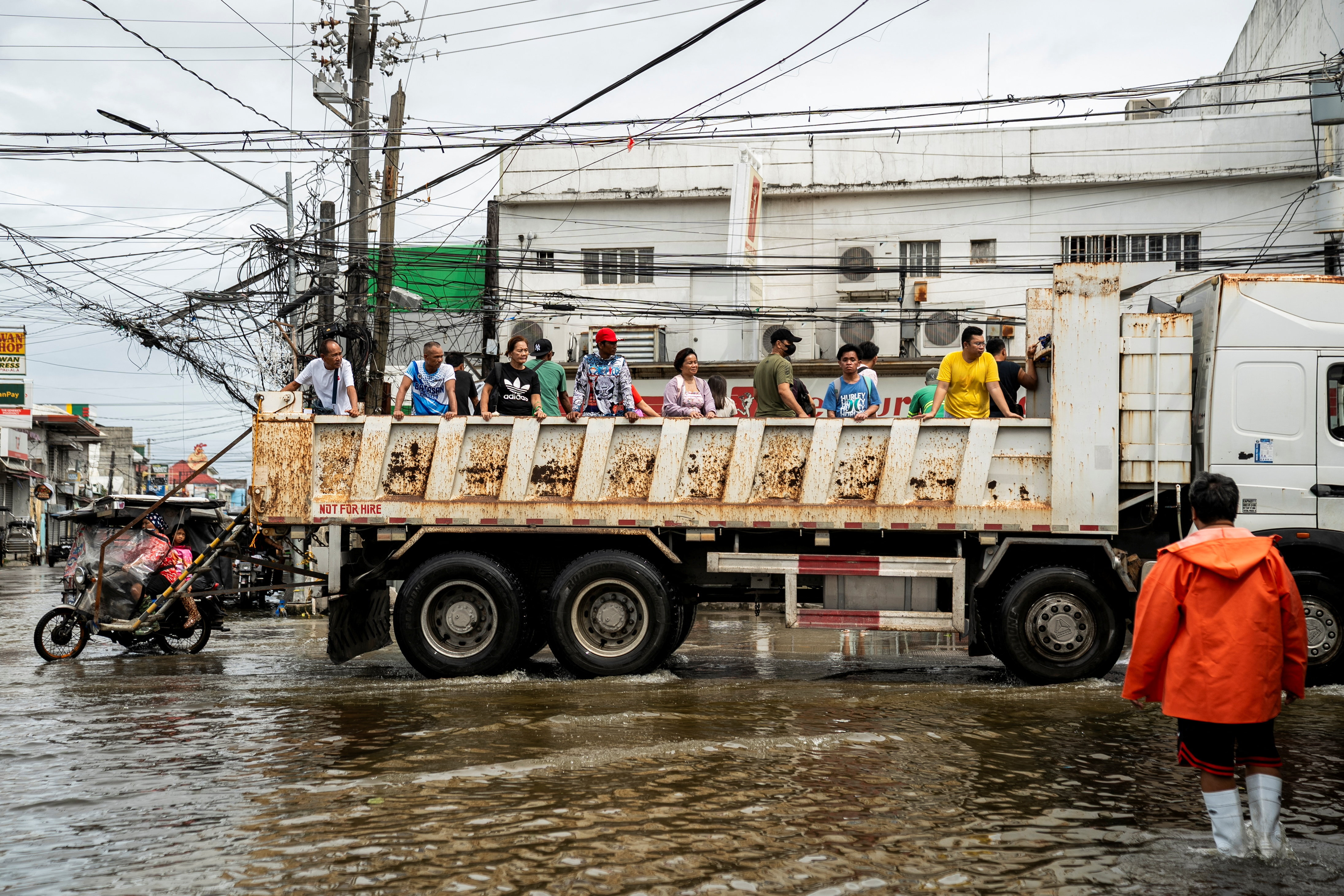 Aftermath of Typhoon Fung-wong in Philippines