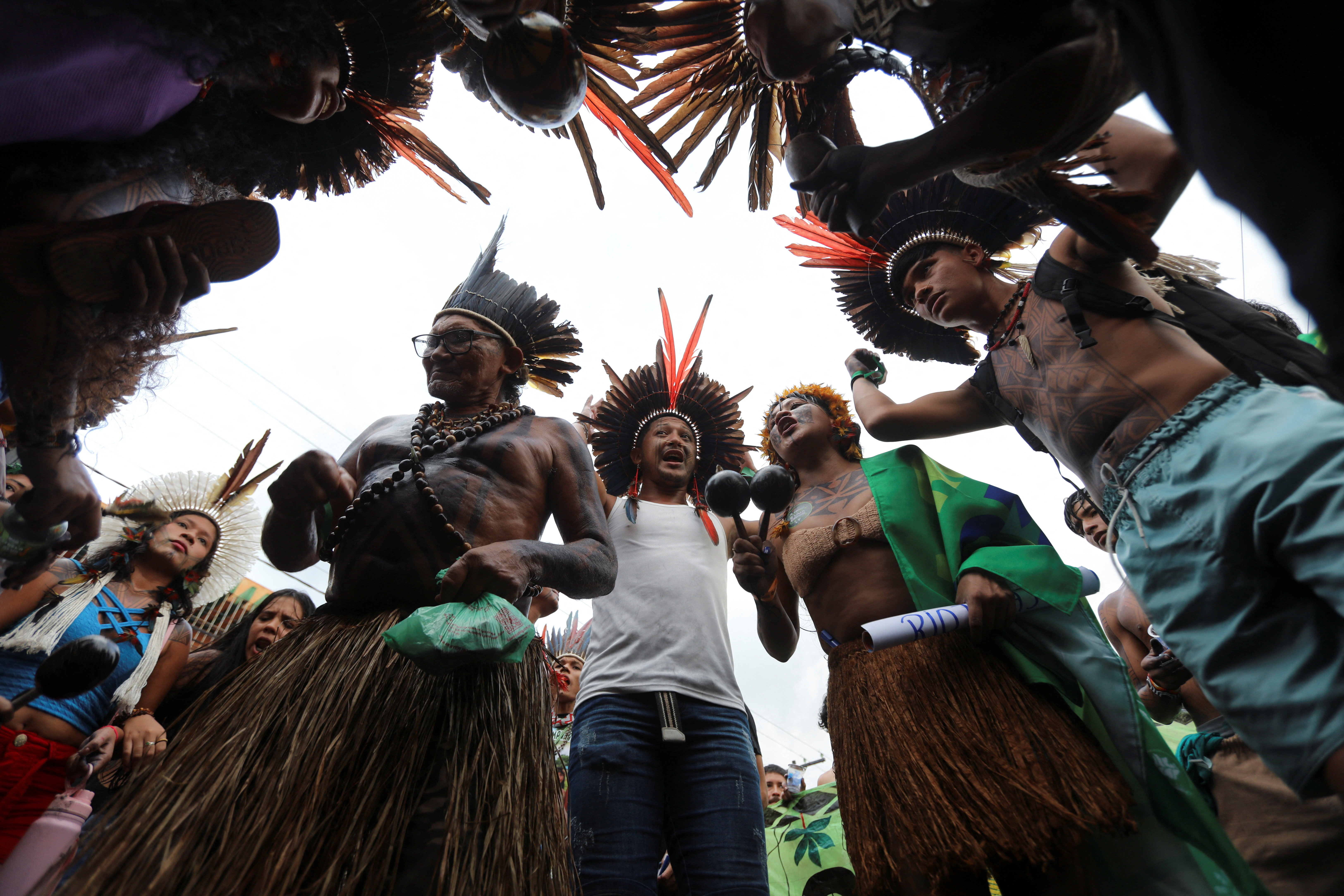 'Our land is not for sale': Indigenous people protest at COP30 in Brazil