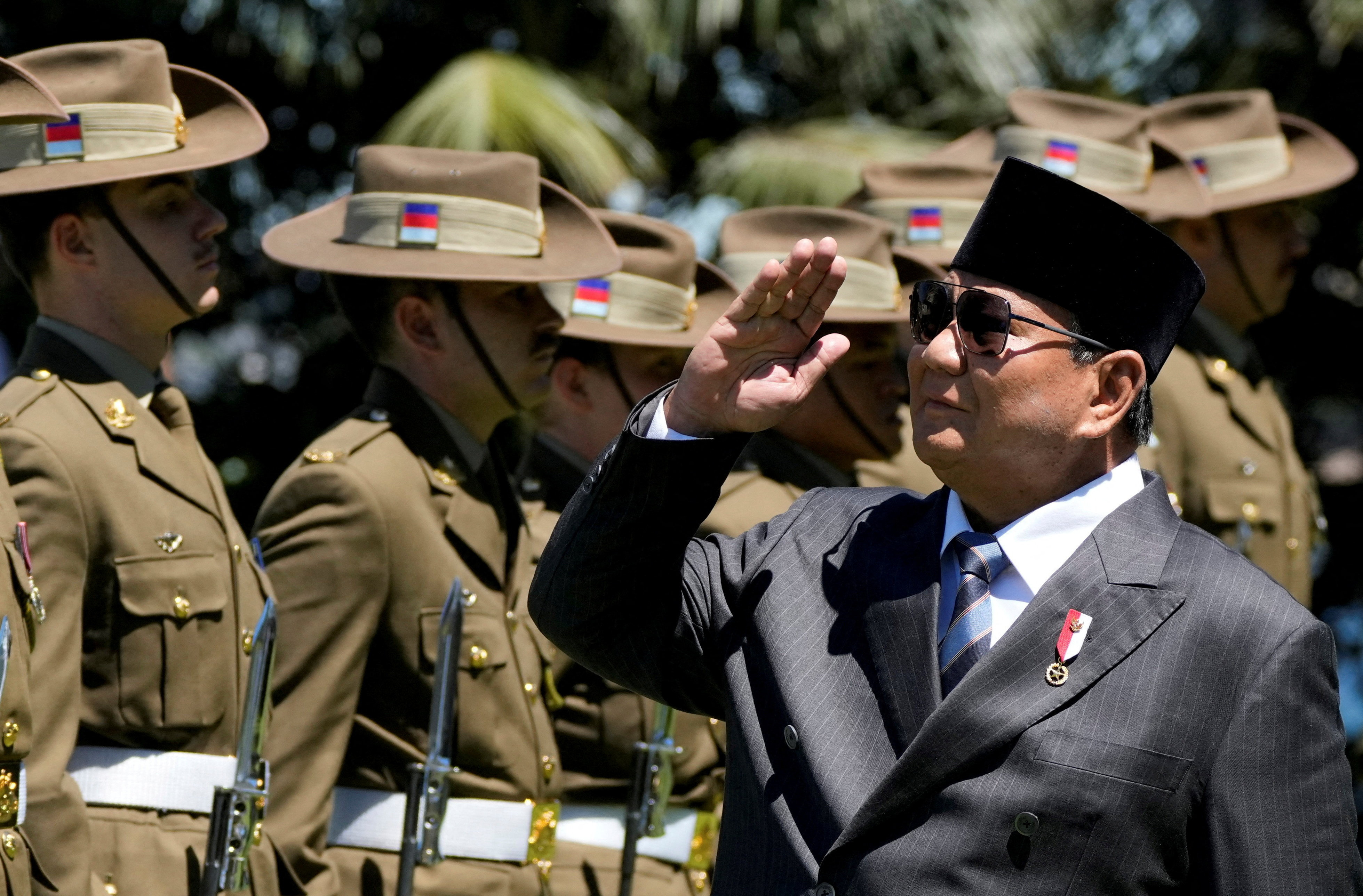 Indonesia's President Prabowo Subianto