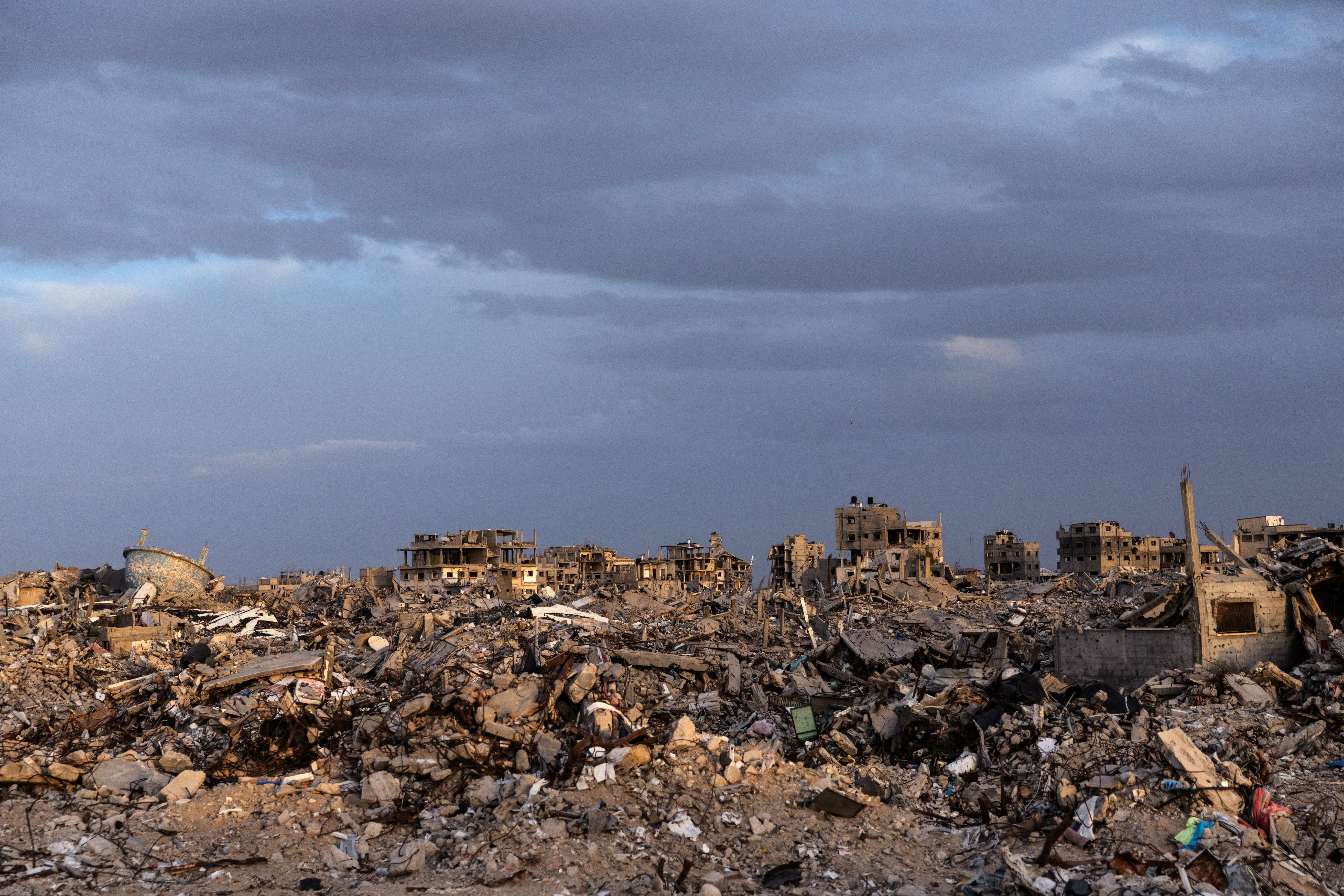 Gaza's Rafah in ruins