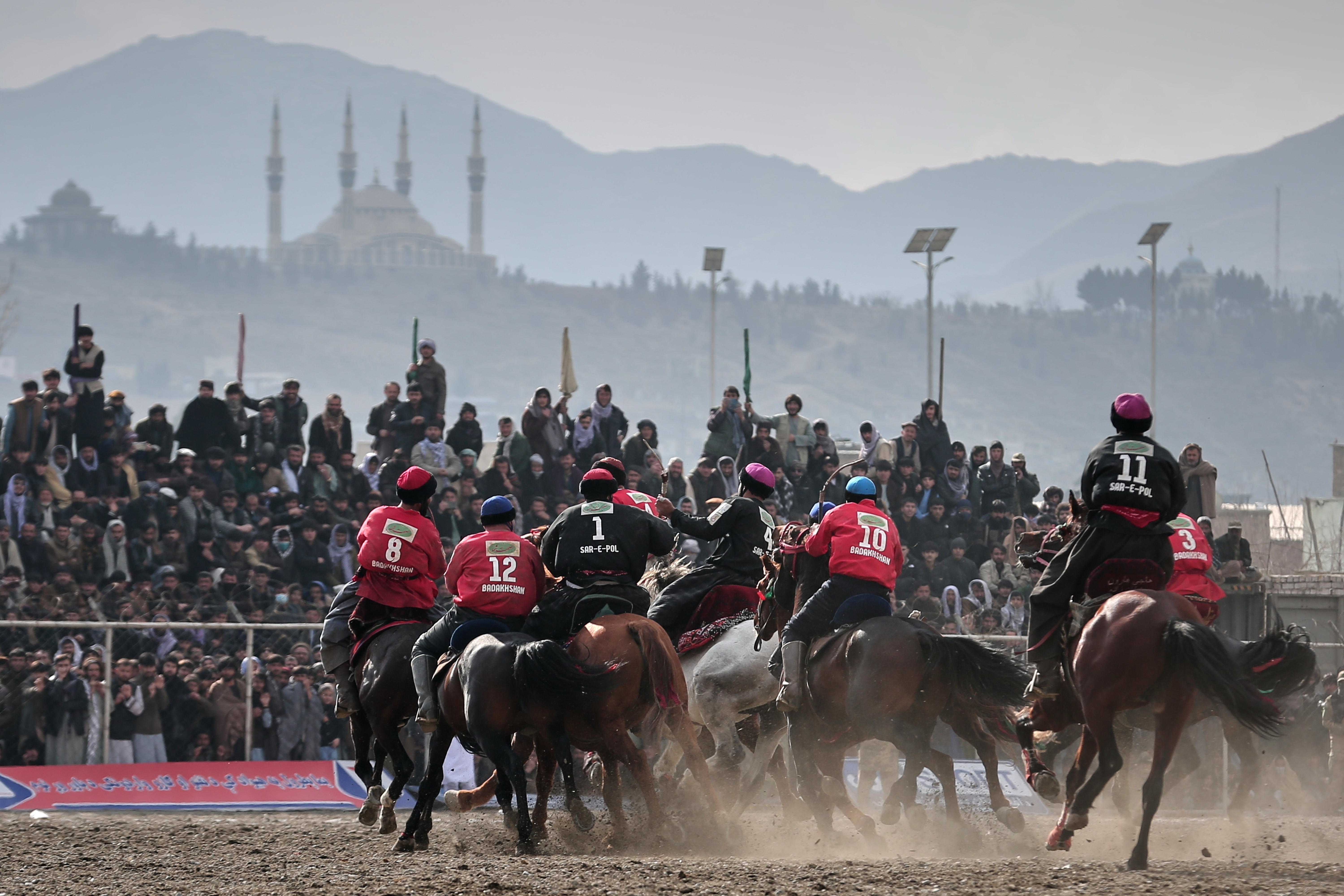 Thousands gather in Kabul for Afghanistan’s national buzkashi championship