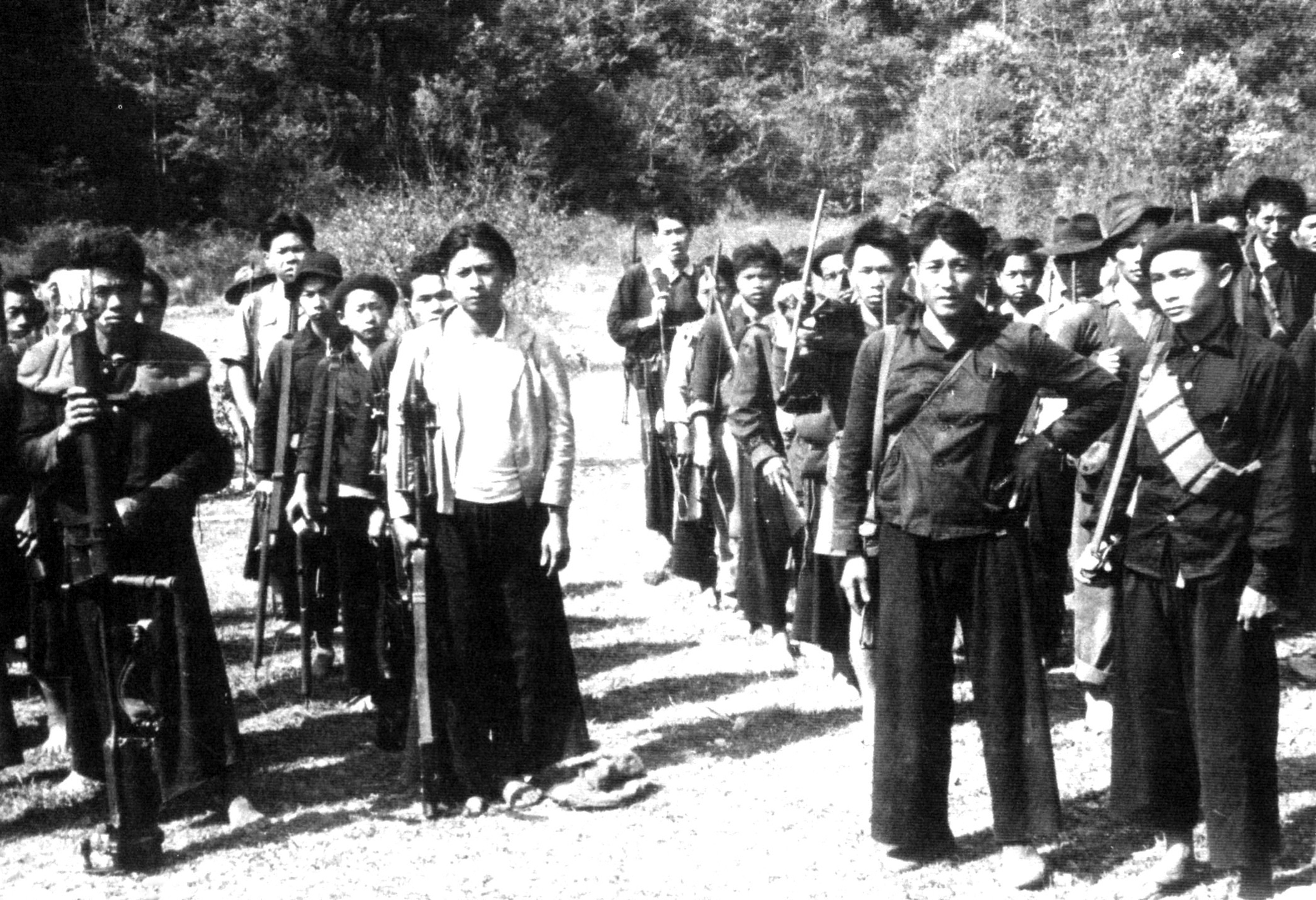 The Laotian Civil War (1953Ð75) was fought between the Communist Pathet Lao (including many North Vietnamese of Lao ancestry) and the Royal Lao Government in which both the political rightists and leftists received heavy external support for a proxy war from the global Cold War superpowers. 