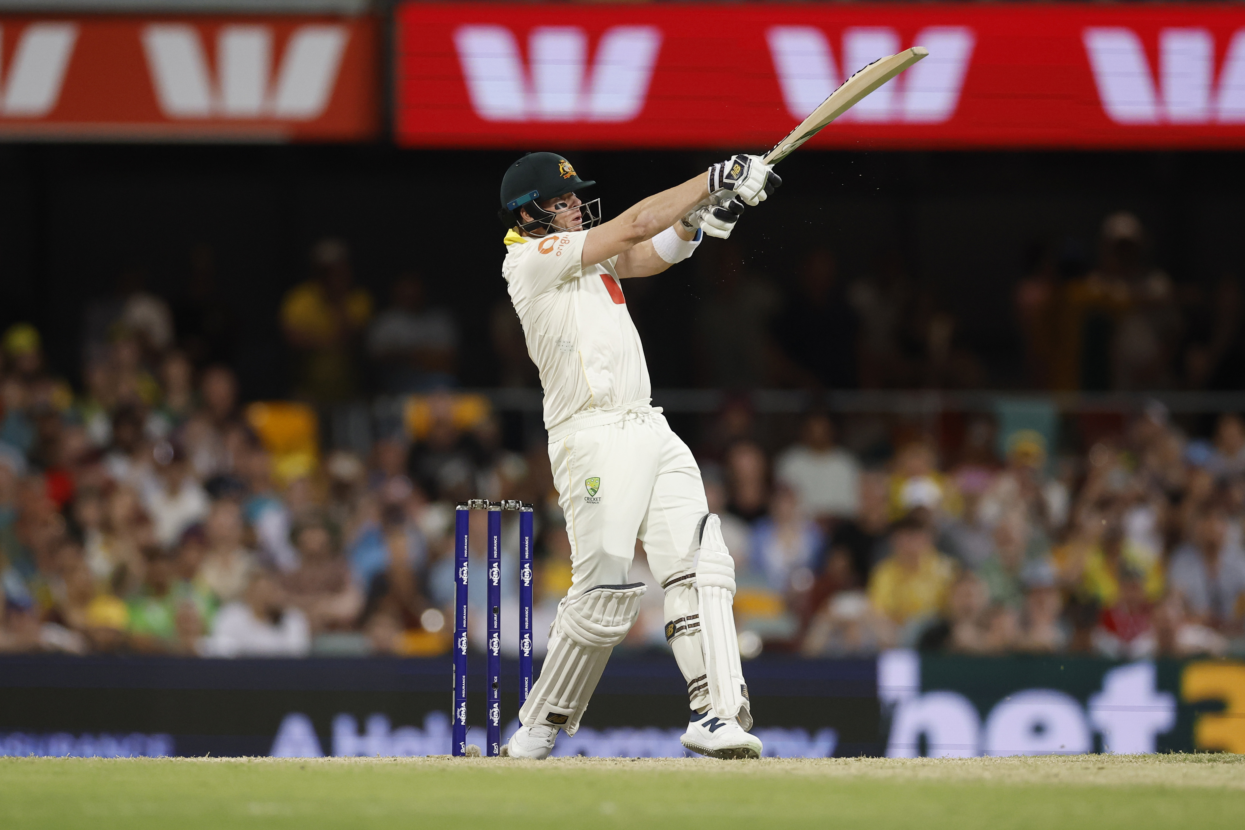 Steve Smith in action.