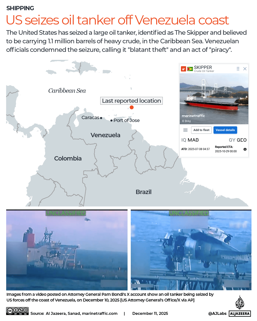 INTERACTIVE US seizes oil tanker off Venezuela coast map-1765444506