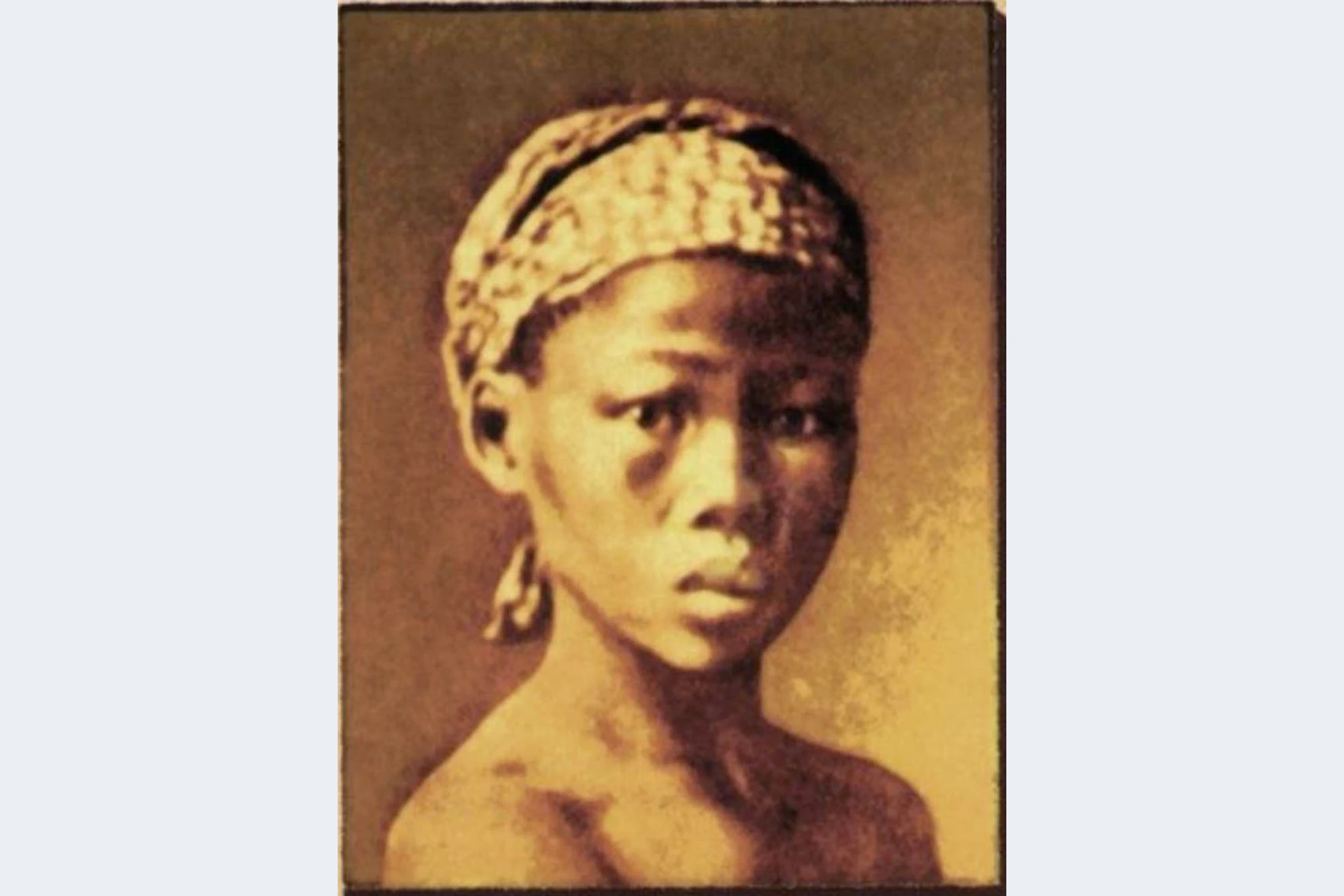 Krotoa, a Khoi Khoi woman who was the first indigenous person in South Africa to have an official interracial marriage