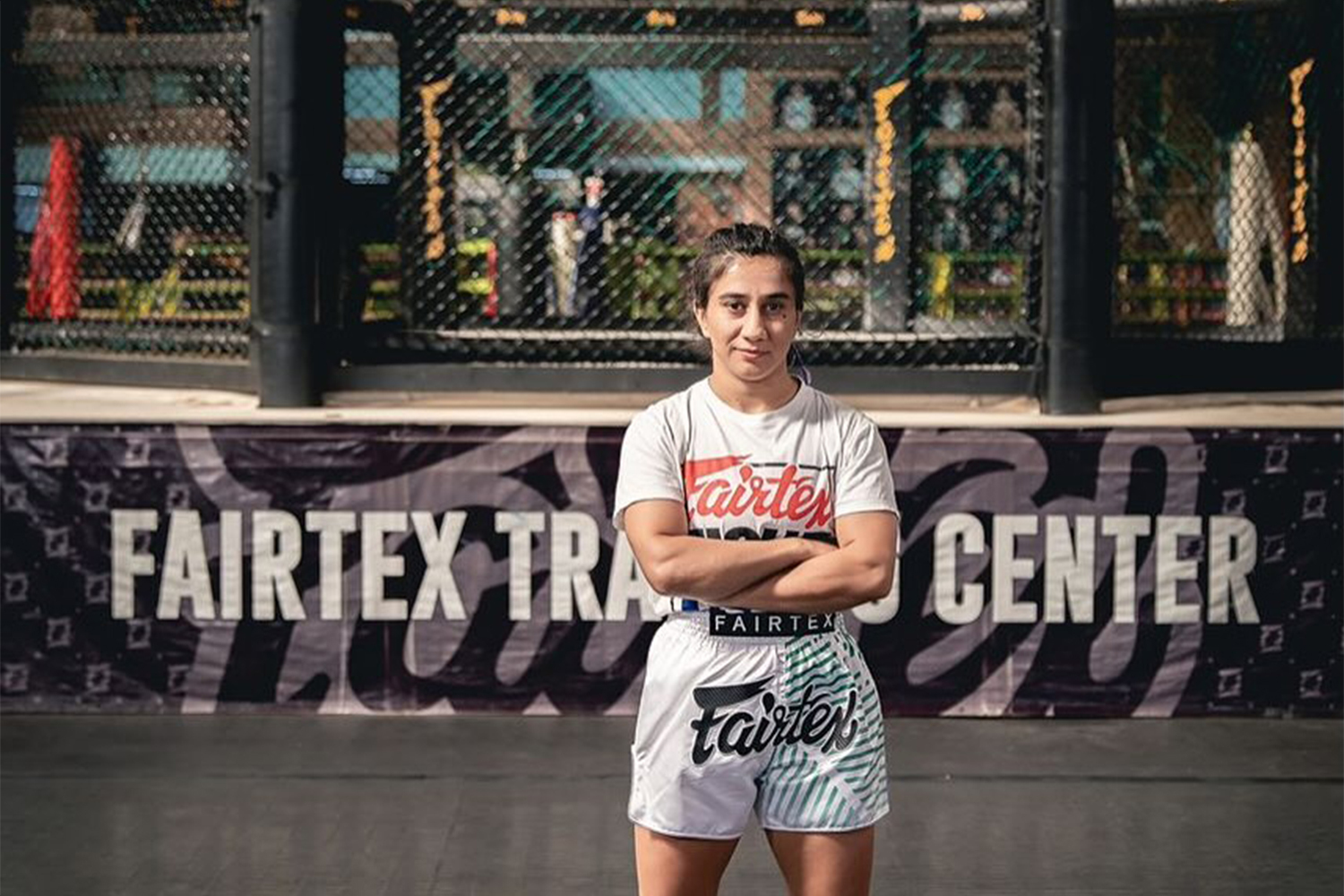 Anita Karim spent five years honing her MMA skills at the Fairtex Training Centre in Pattaya, Thailand [Courtesty of Anita Karim]