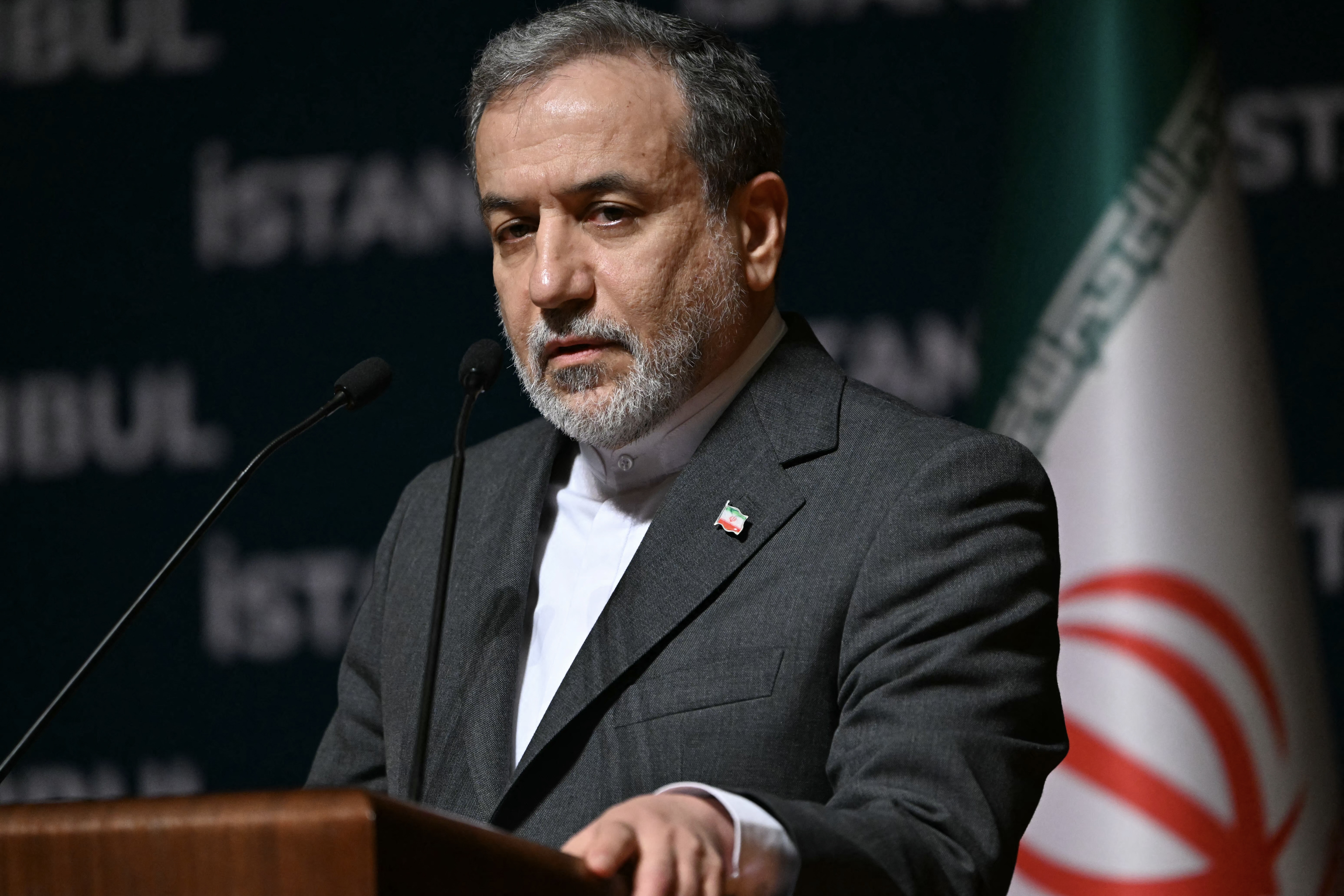 Iran's Foreign Minister Abbas Araghchi.