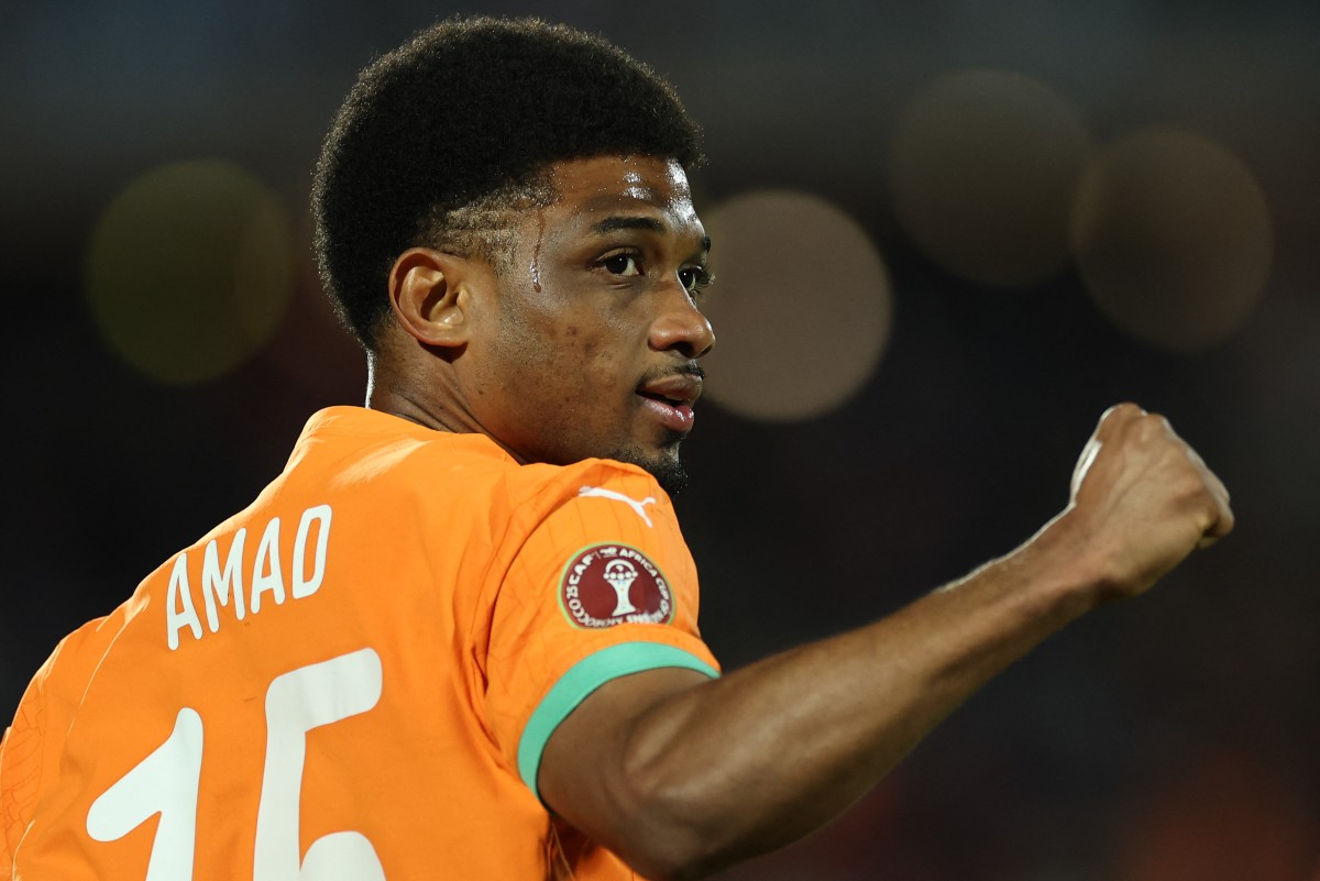 Ivory Coast and Manchester United's Amad Diallo