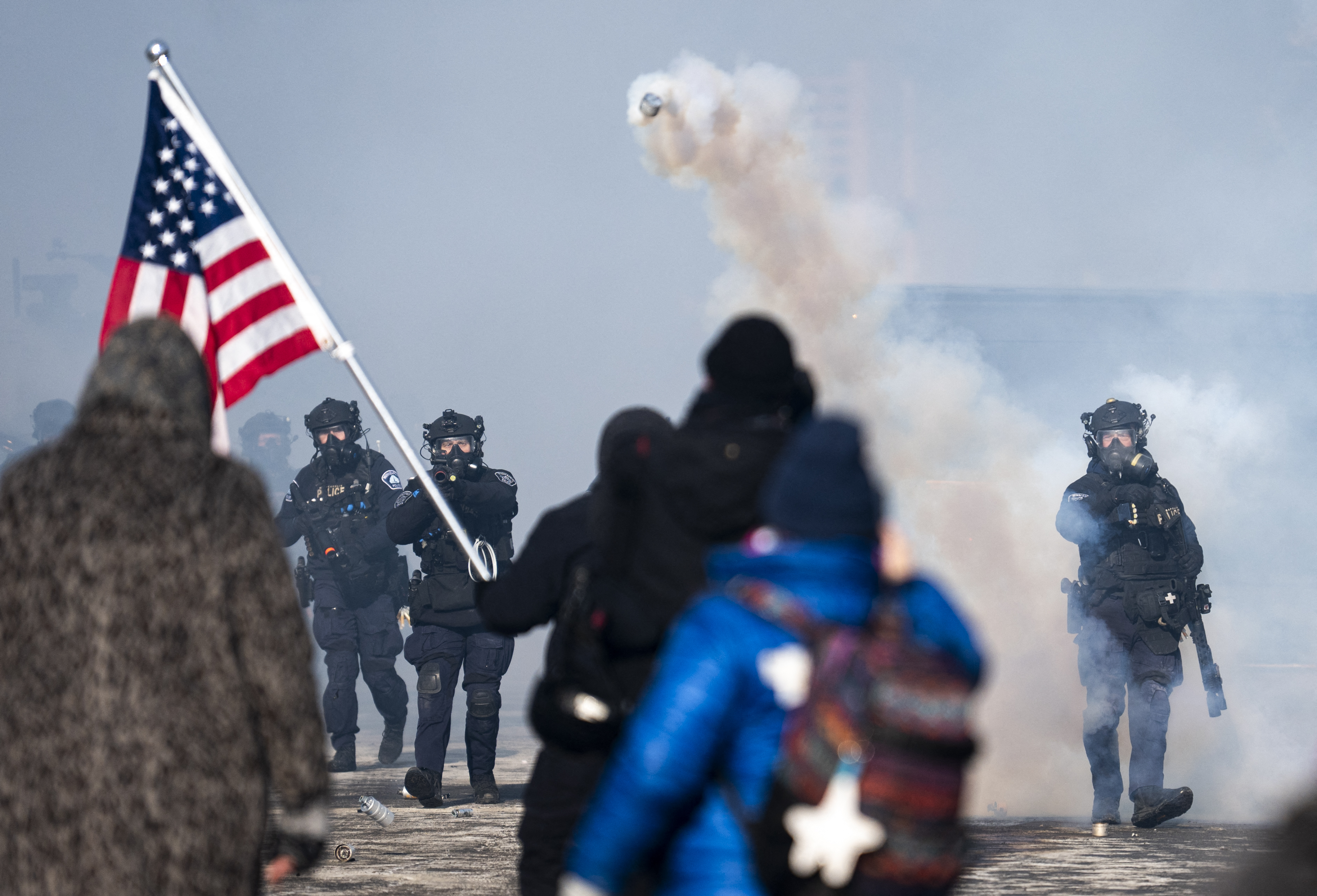 Protesters demand immigration agents leave Minneapolis