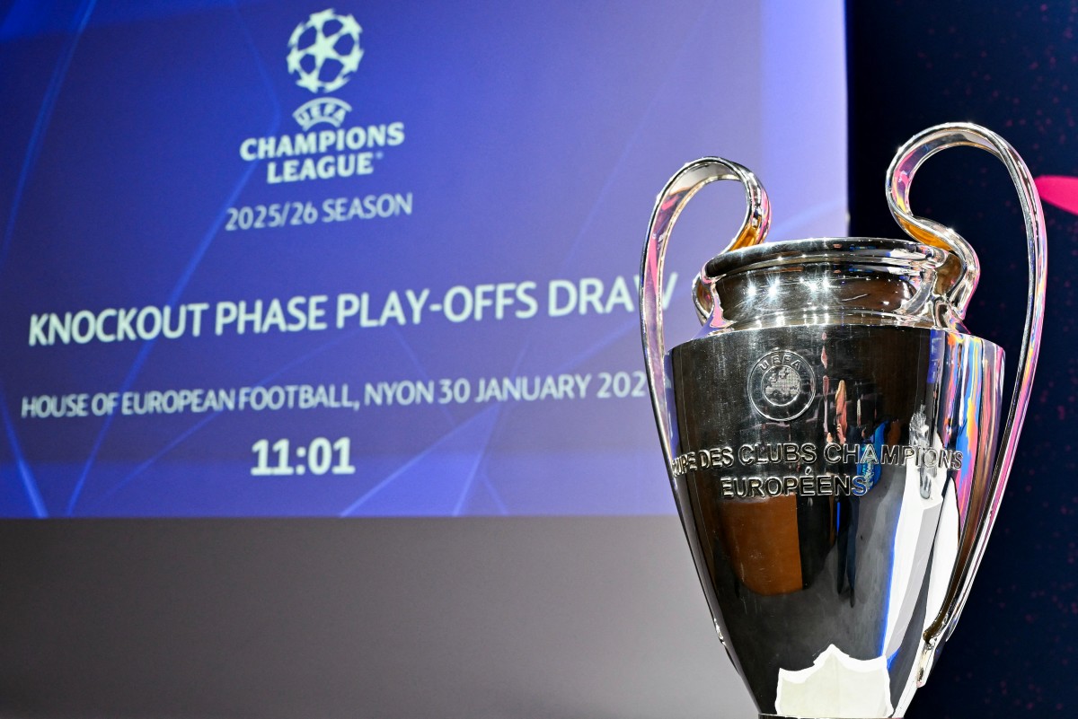 UEFA Champions League Cup is displayed.